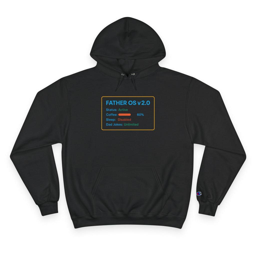 “Day1Father Tech Dad Champion Hoodie”