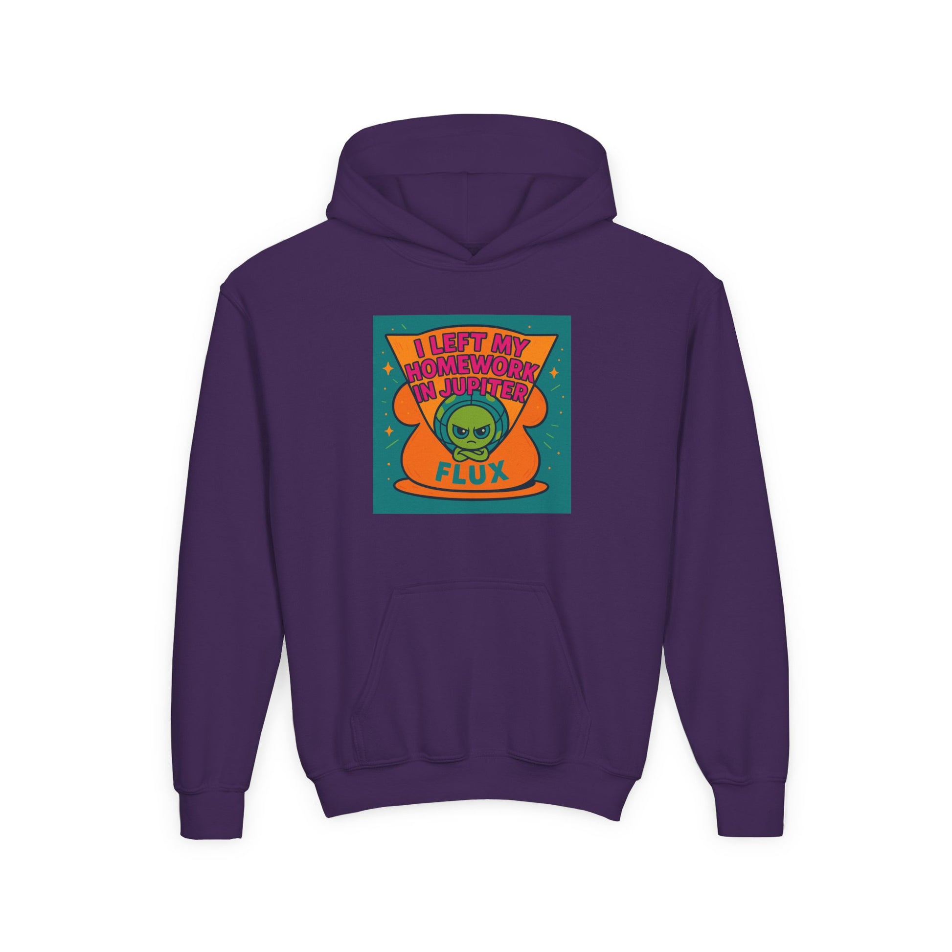 “Flux Alien Hoodie - I Left My Homework on Jupiter”