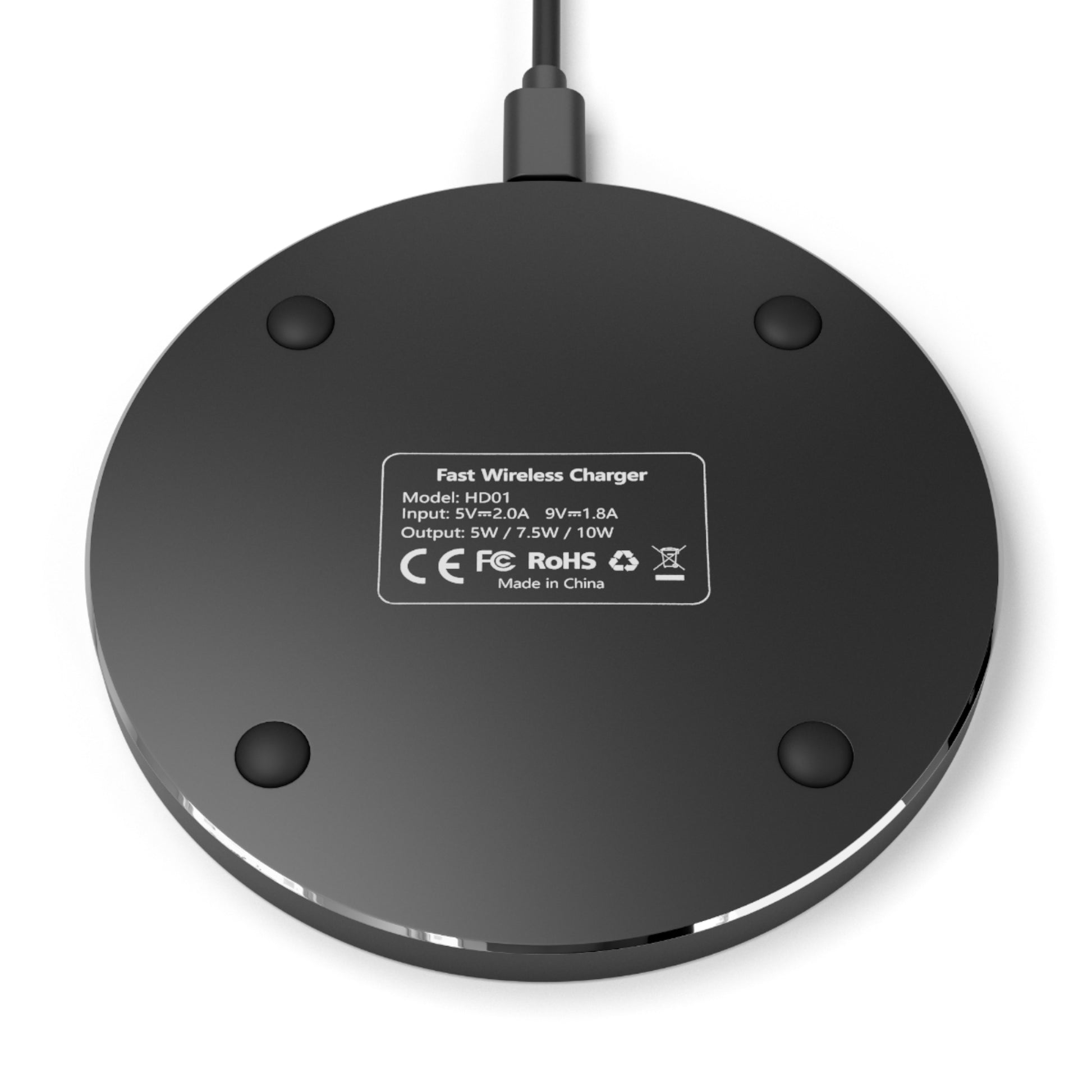 Wireless Fast Charger- D1F Branded