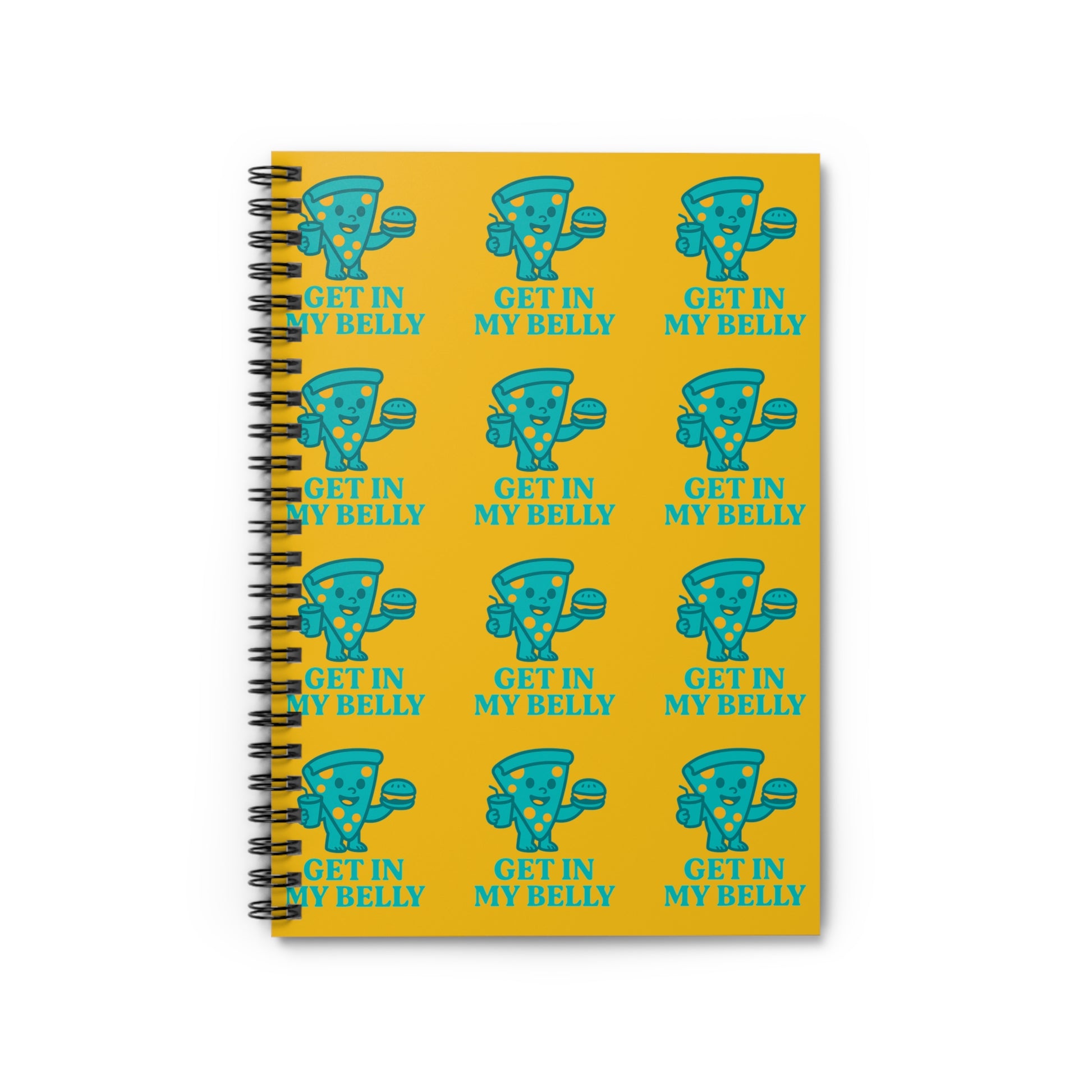 Spiral Notebook - Get in My Belly