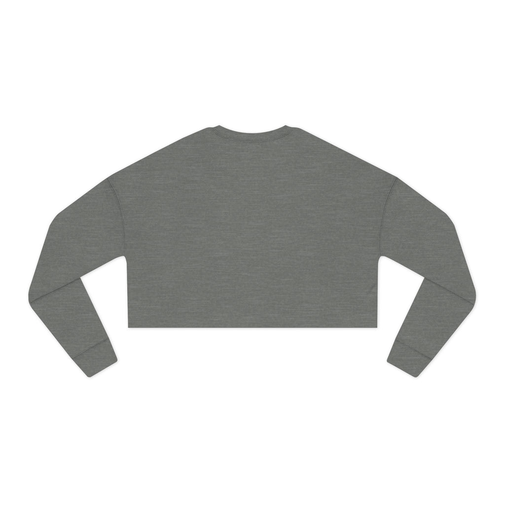 “Giggles McRainbow Day 1 Daughter Women’s Cropped Sweatshirt - Sage Green”