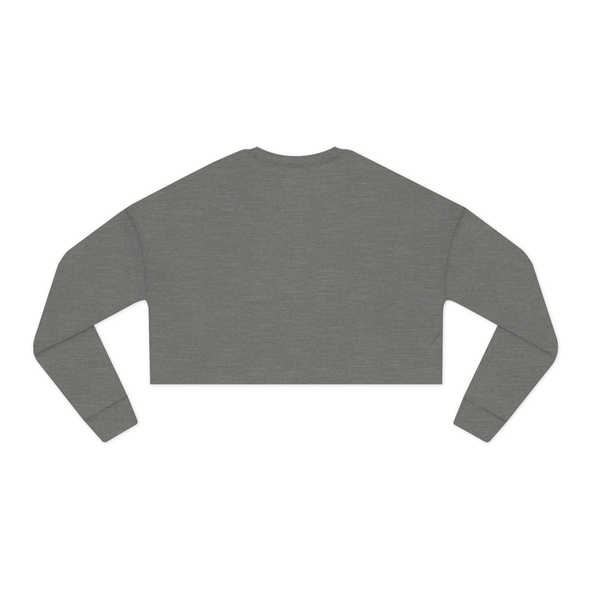 “Giggles McRainbow Day 1 Daughter Women’s Cropped Sweatshirt - Sage Green”