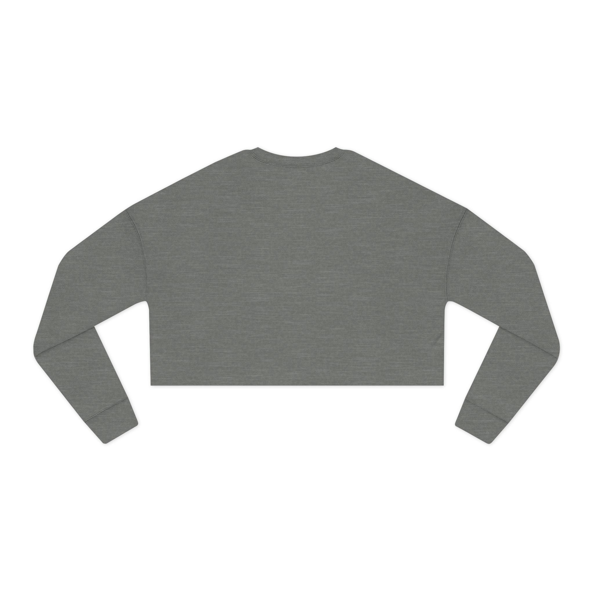 “Giggles McRainbow Day 1 Daughter Women’s Cropped Sweatshirt - Sage Green”