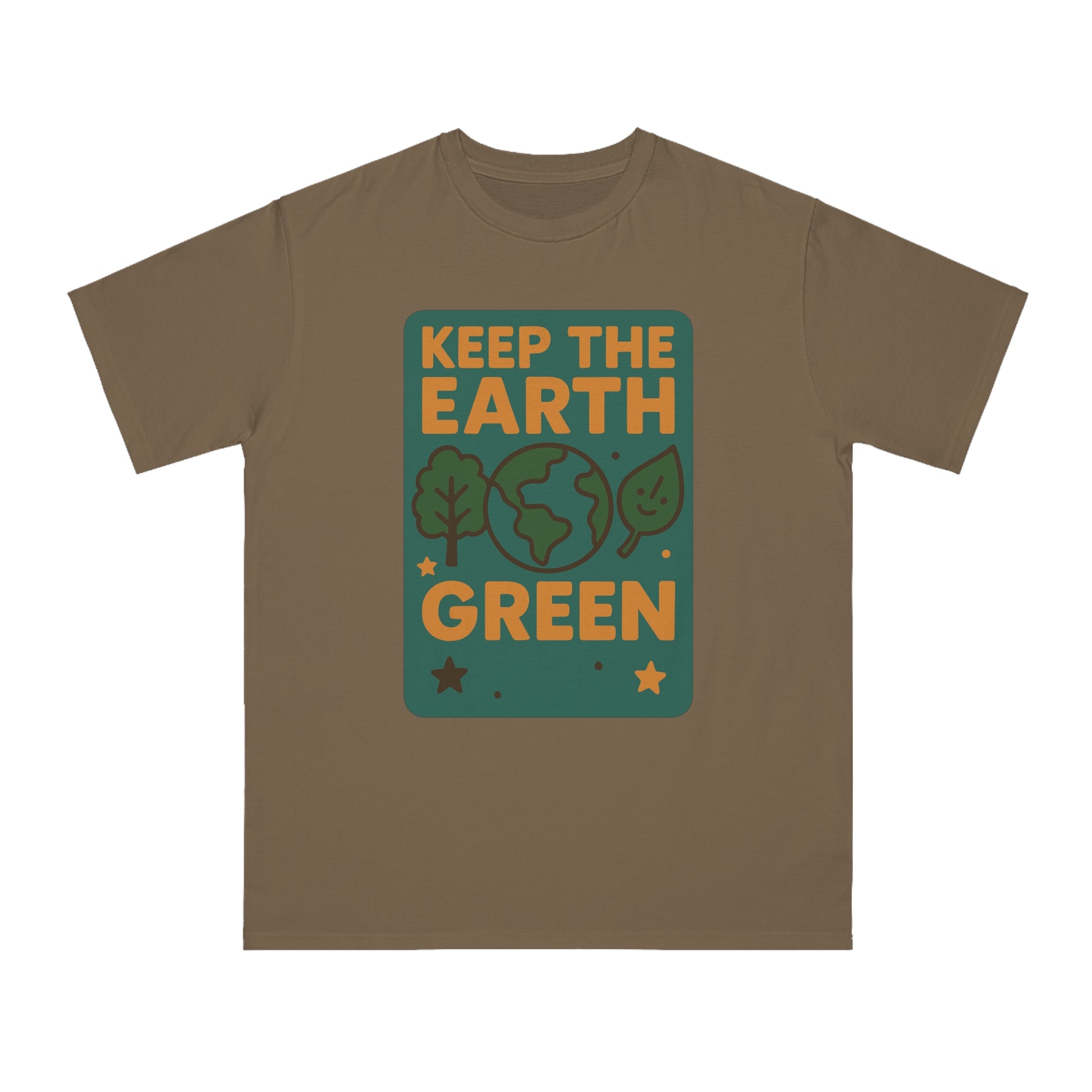 T-Shirt Eco-Friendly - Keep  Earth Green
