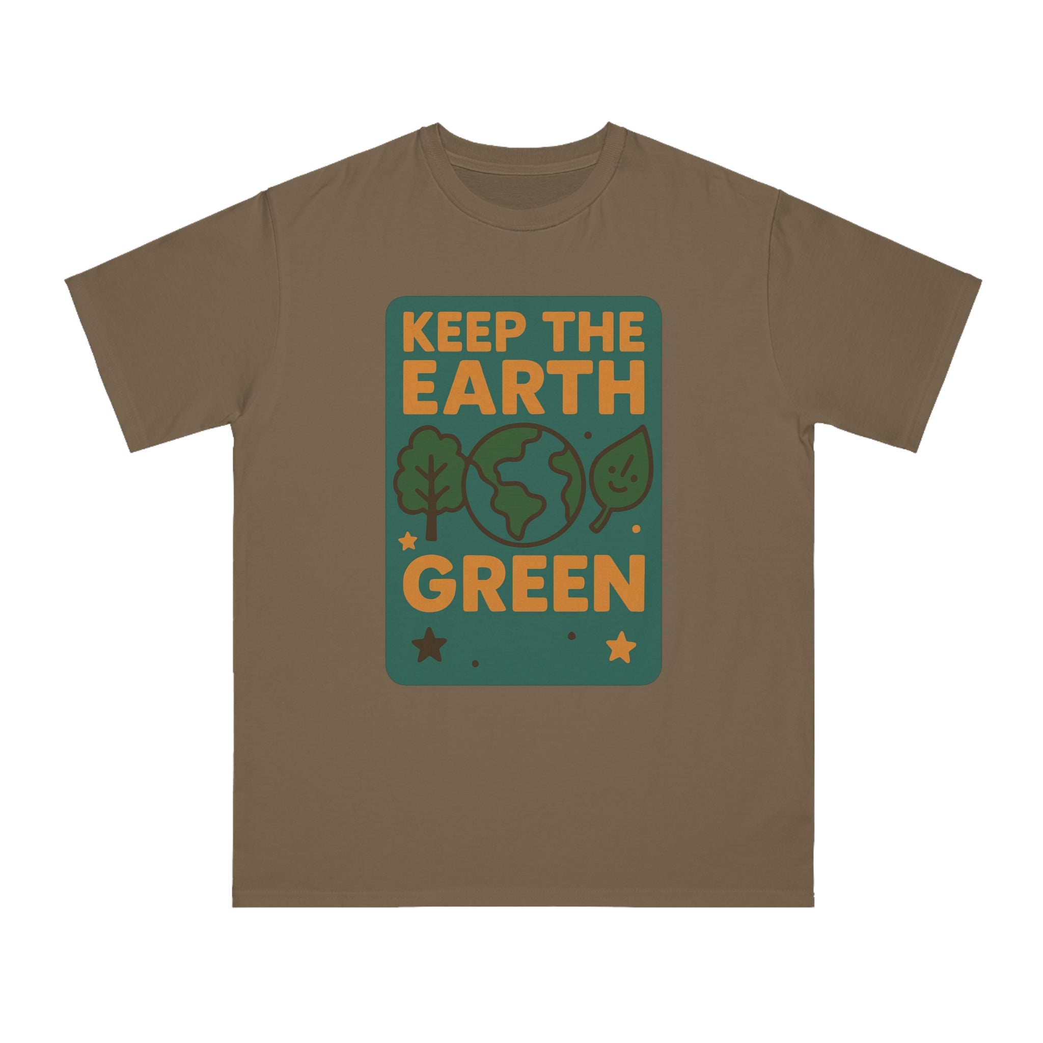 T-Shirt Eco-Friendly - Keep  Earth Green