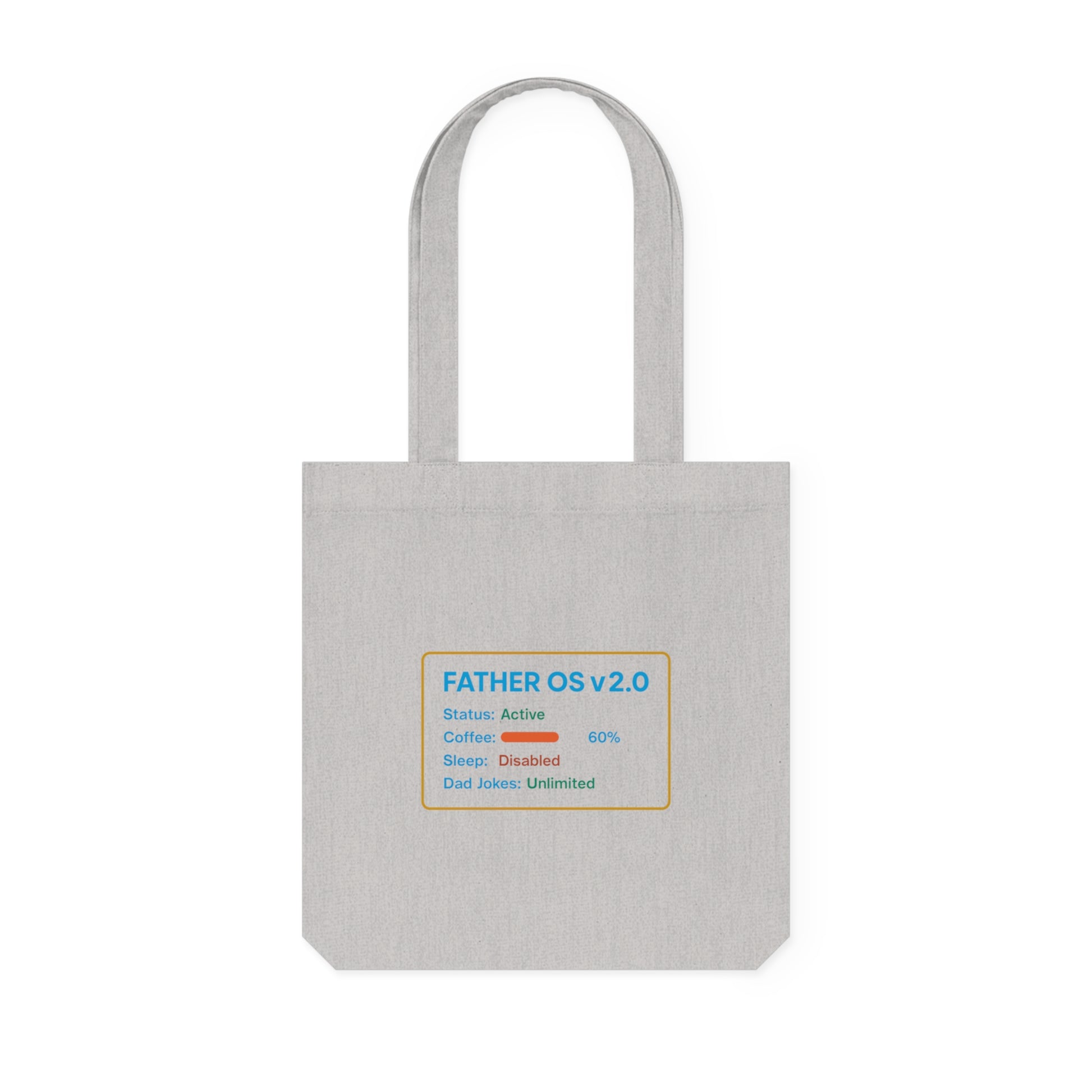 “Day1Father Tech Dad Tote Bag”
