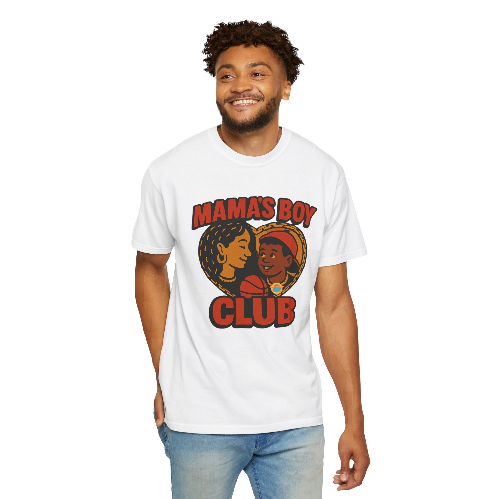 Mama's Boy Club T-shirt | Cozy Unisex Tee for Celebrating Family | Perfect Gift for Mother's Day, Birthdays, or Any Occasion