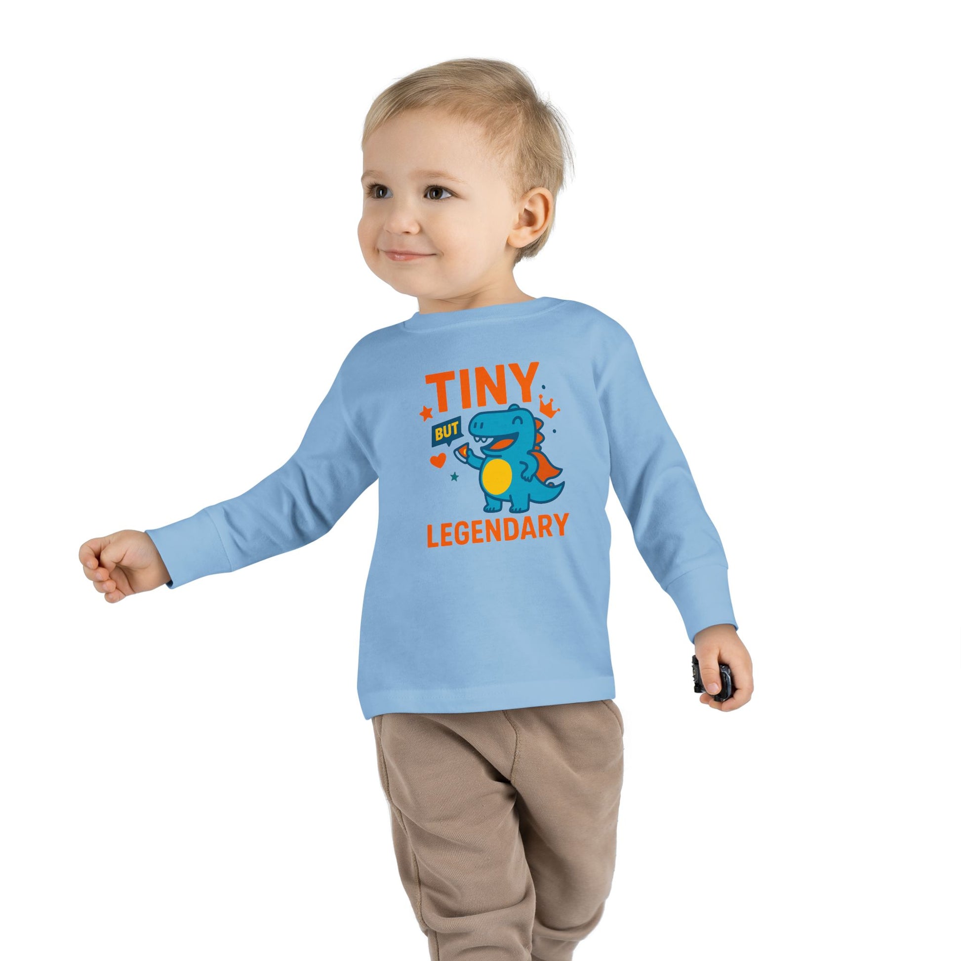 “Tiny but Legendary - Toddler Long Sleeve T-shirt”