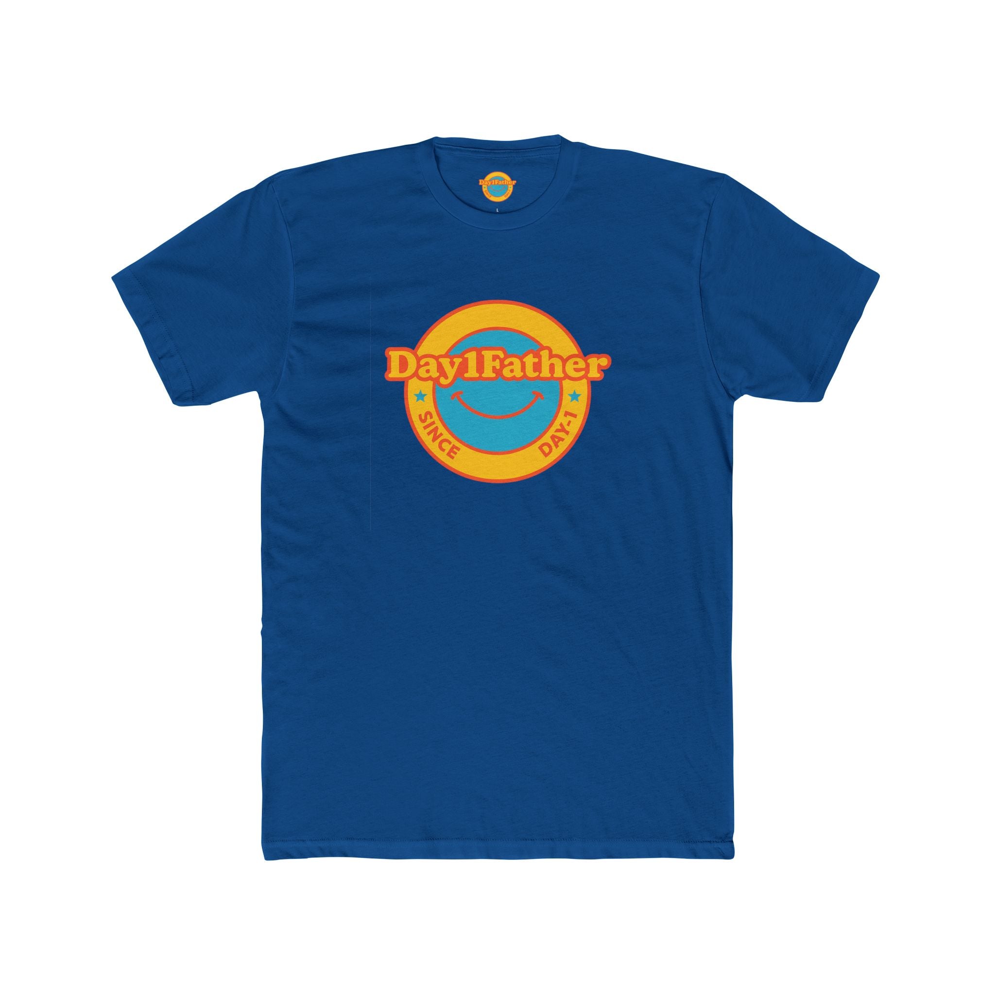 Cotton Tee - Day1father Branded Unisex Crew Neck T-Shirt