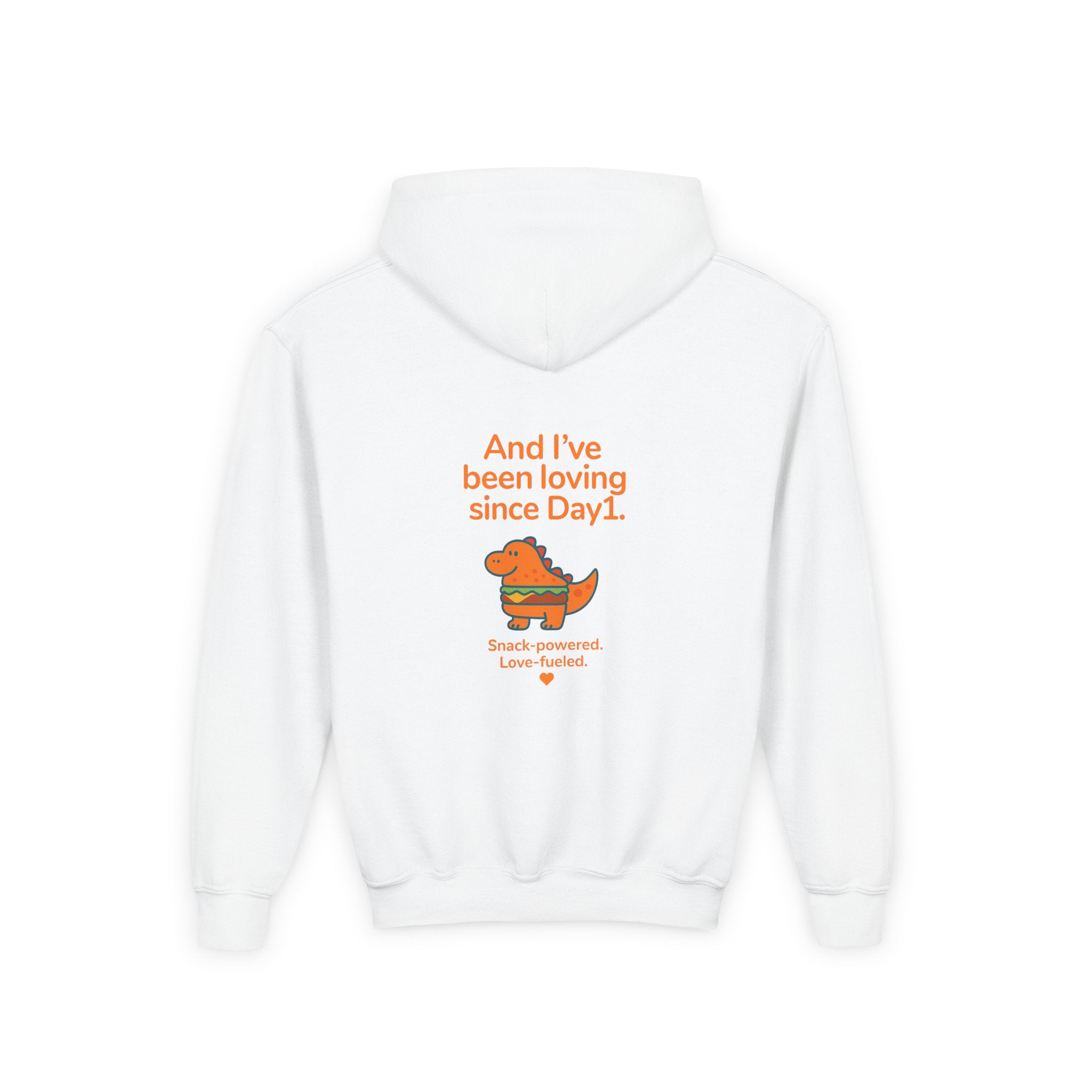 “Rawrie Dinosaur Youth Hoodie - Rawr Means I Love You Kids Sweatshirt”