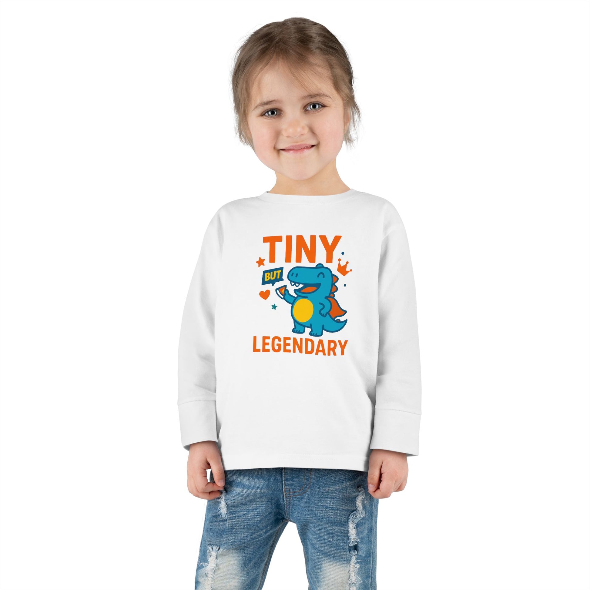 “Tiny but Legendary - Toddler Long Sleeve T-shirt”