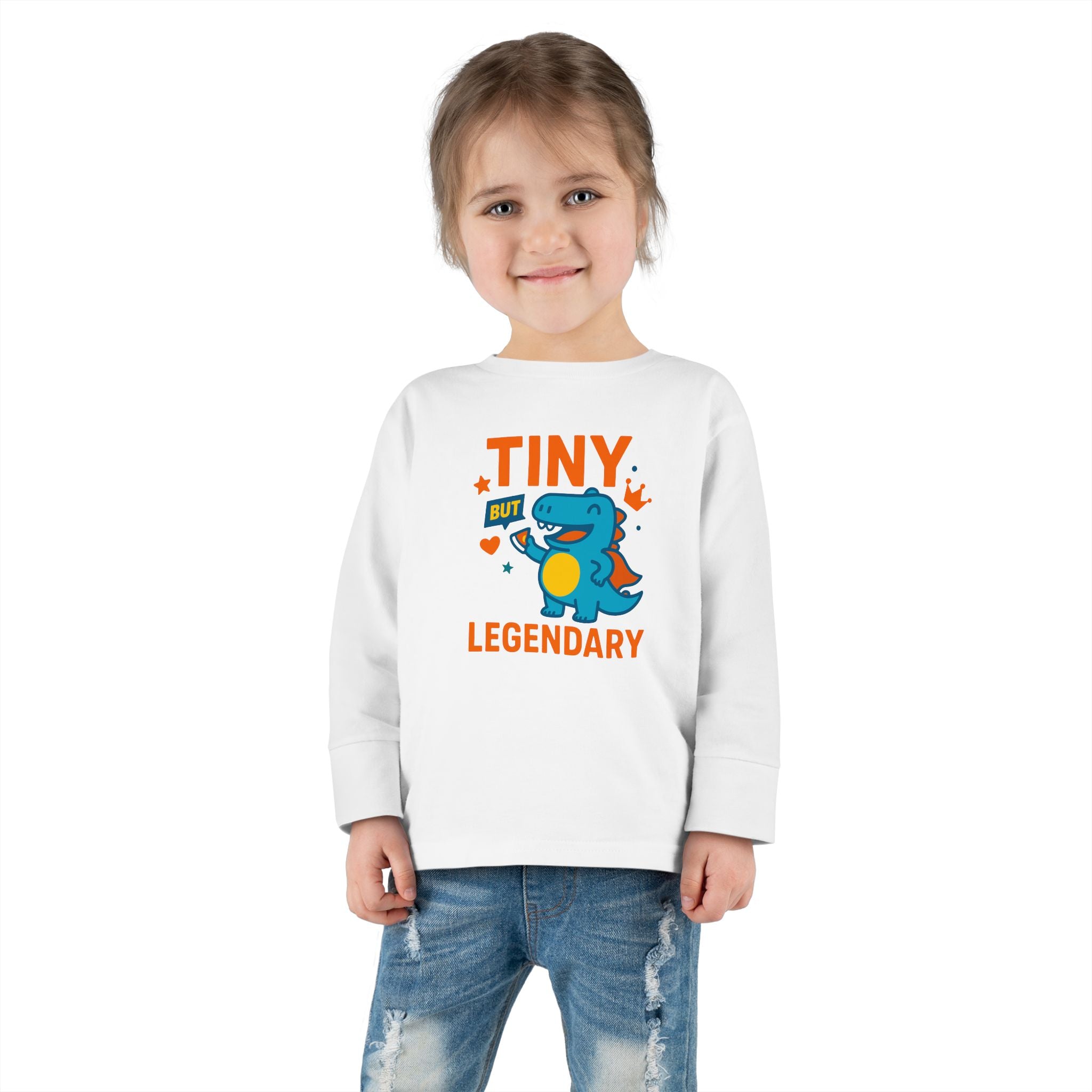 “Tiny but Legendary - Toddler Long Sleeve T-shirt”