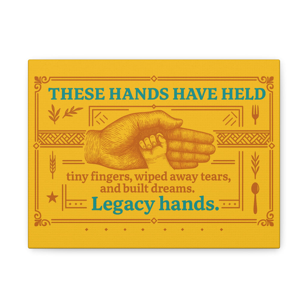 “Legacy Hands Canvas Print - Day1Family Home Decor”