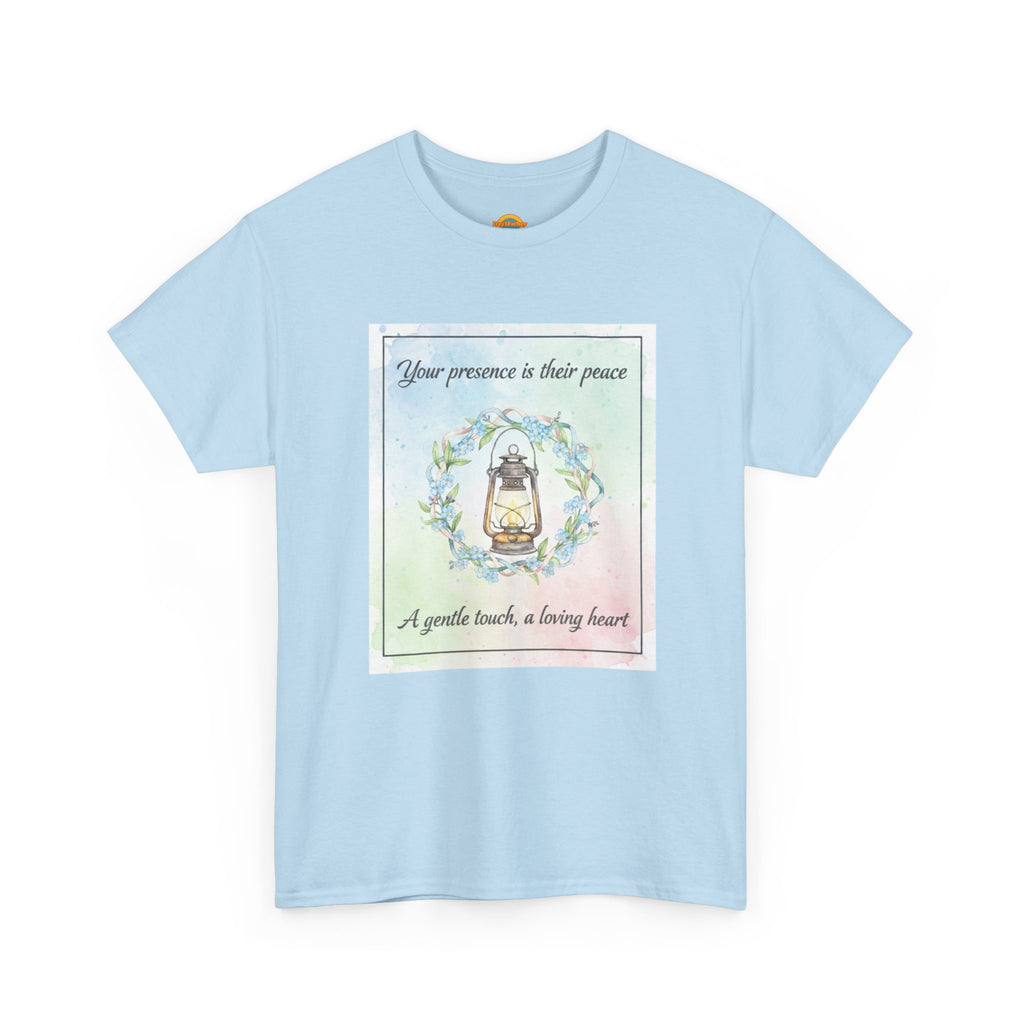 “Caregiver Shirt | Your Presence Is Their Peace”