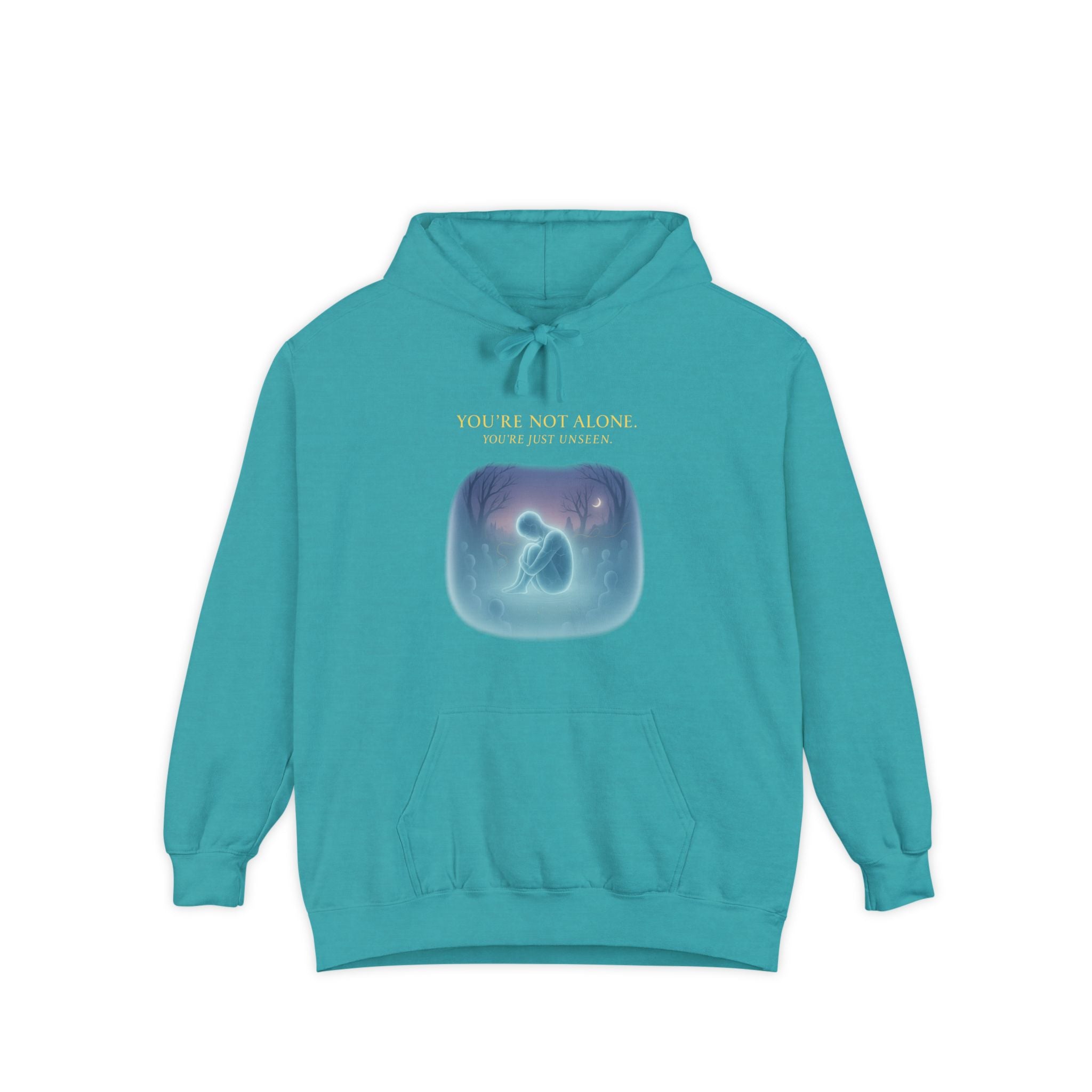 Unseen Caregiver Hoodie | Support for Invisible Caregivers | Day1father Garment-Dyed Comfort Sweatshirt