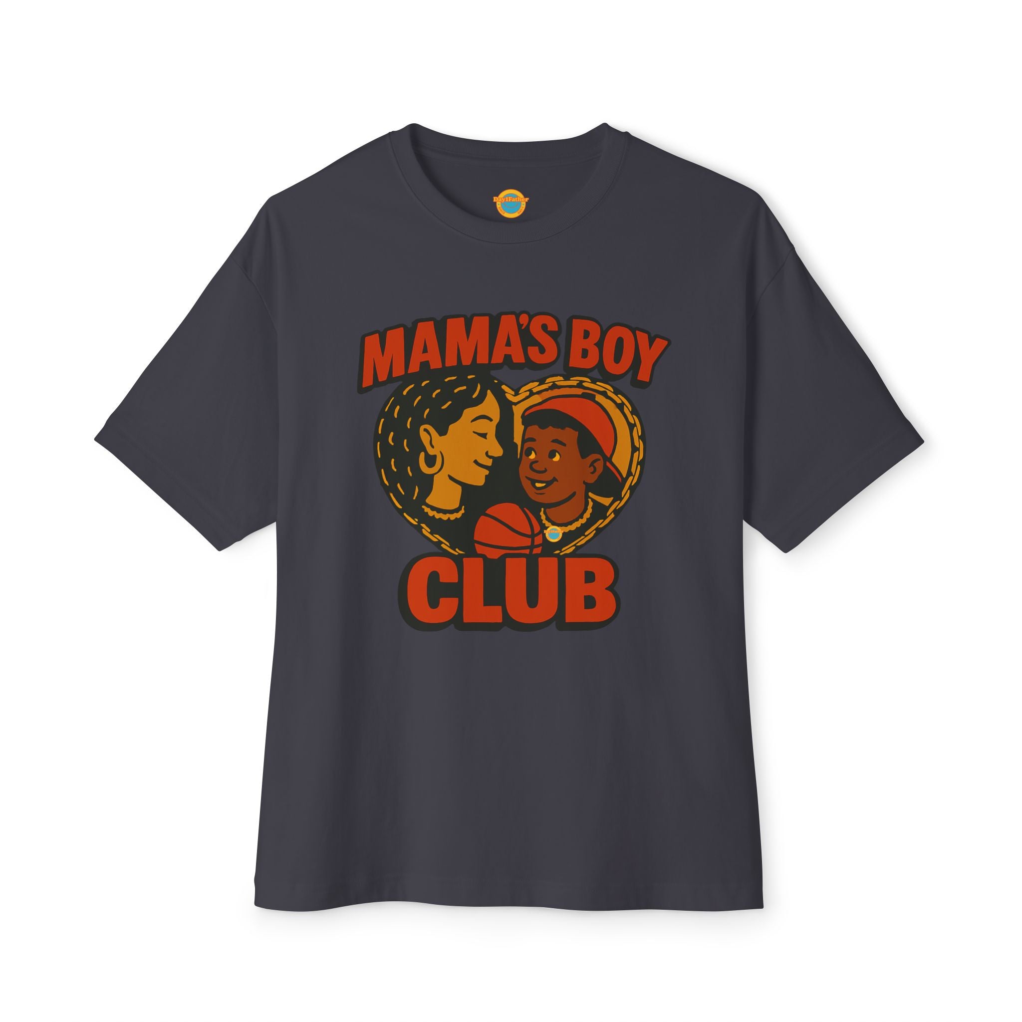 Oversized Tee Mama's Boy Club Unisex Shirt