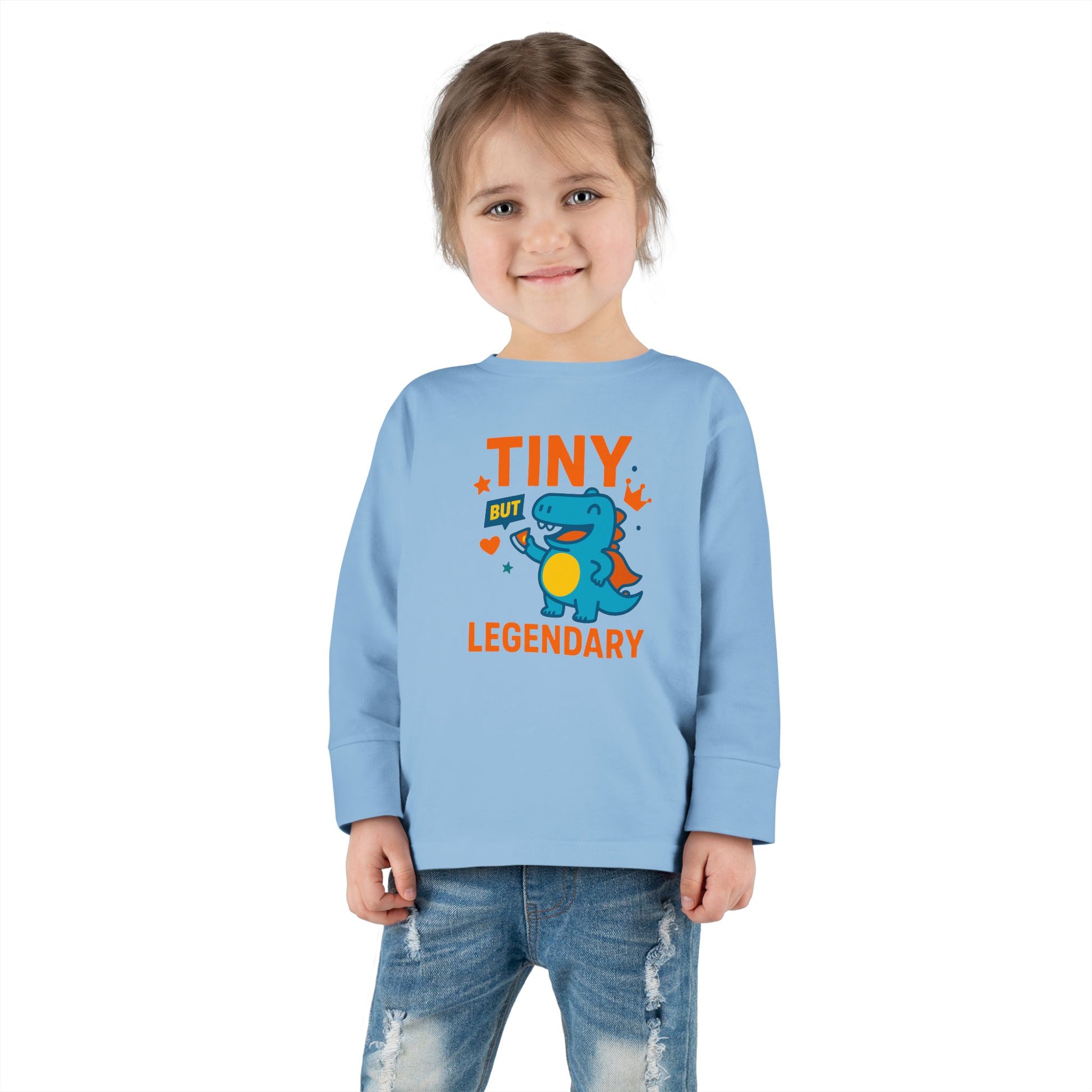 “Tiny but Legendary - Toddler Long Sleeve T-shirt”