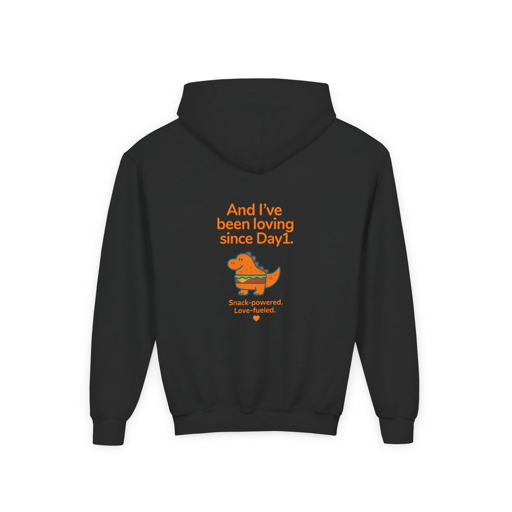 “Rawrie Dinosaur Youth Hoodie - Rawr Means I Love You Kids Sweatshirt”