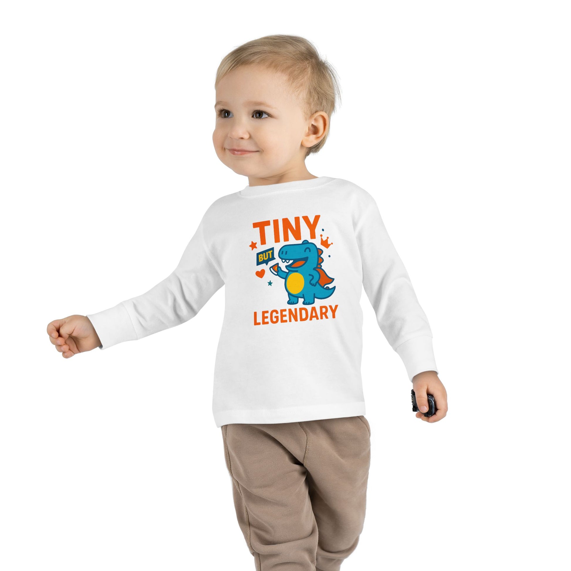 “Tiny but Legendary - Toddler Long Sleeve T-shirt”