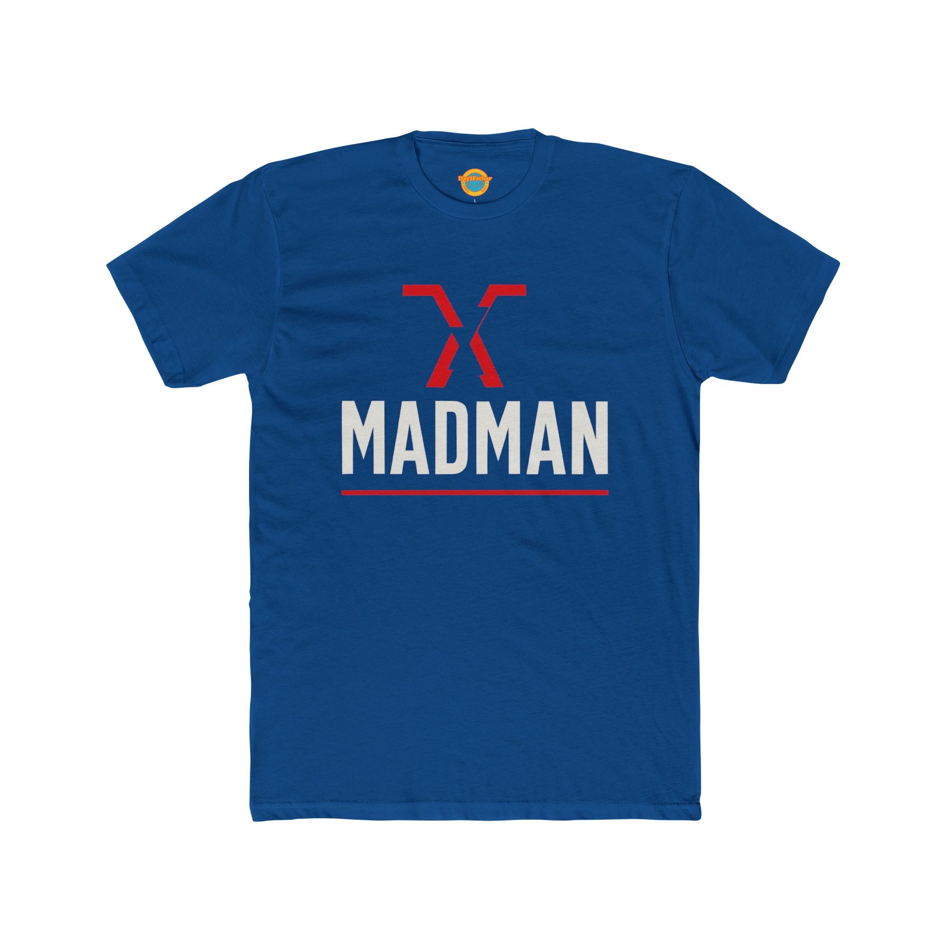 Madman Graphic Unisex Cotton Crew Tee, Casual T-Shirt, Everyday Wear, Gift for Him, Statement Fashion, Summer Outing