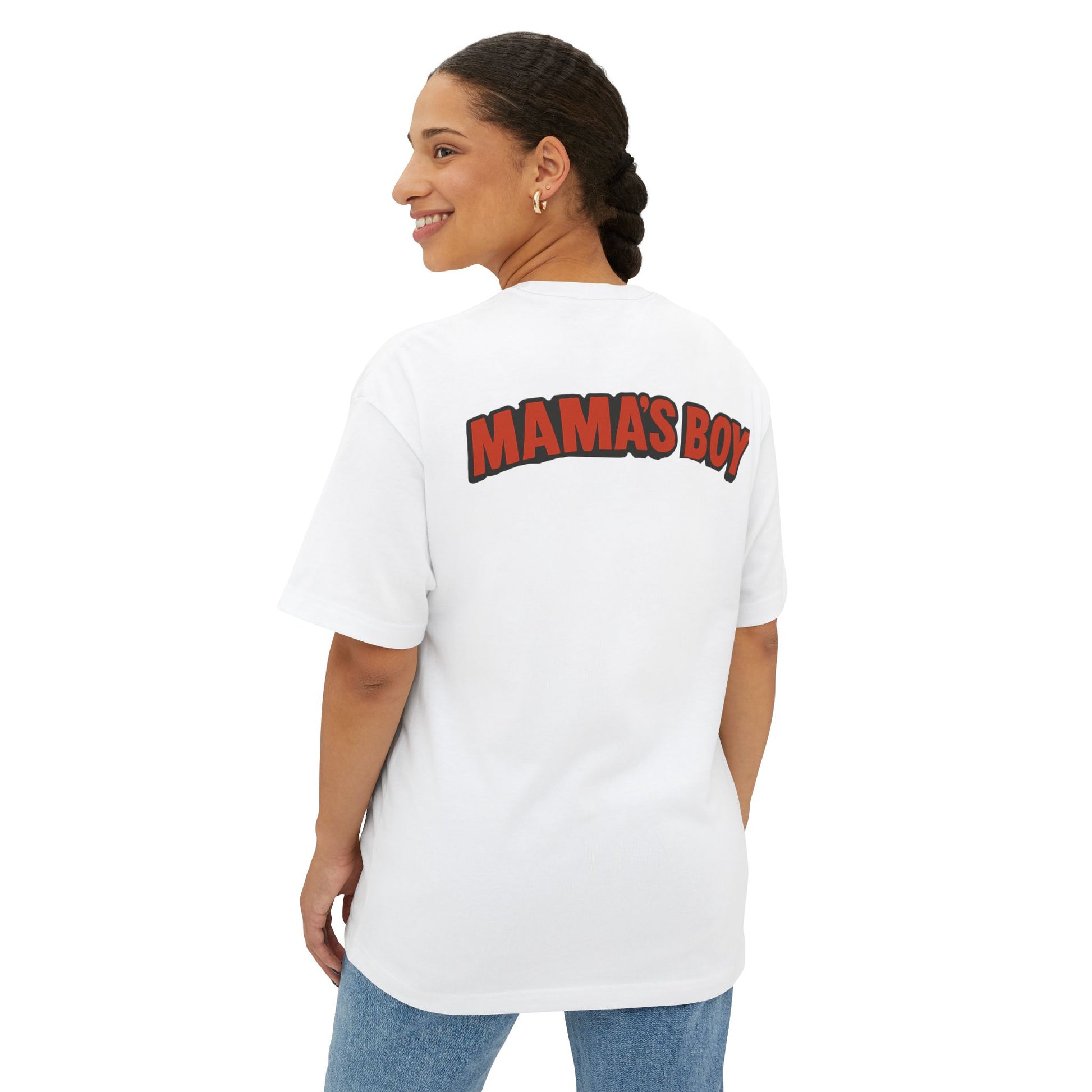 Oversized Tee Mama's Boy Club Unisex Shirt