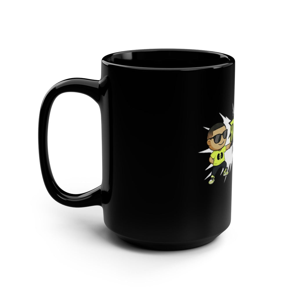 Renal Awareness Black Mug 15oz - Kidney Warrior