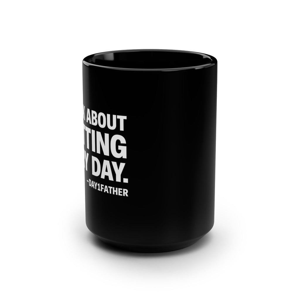Gift For Exhausted Caregivers | I Think About Quitting Every Day Mug | Anti-Toxic Positivity
