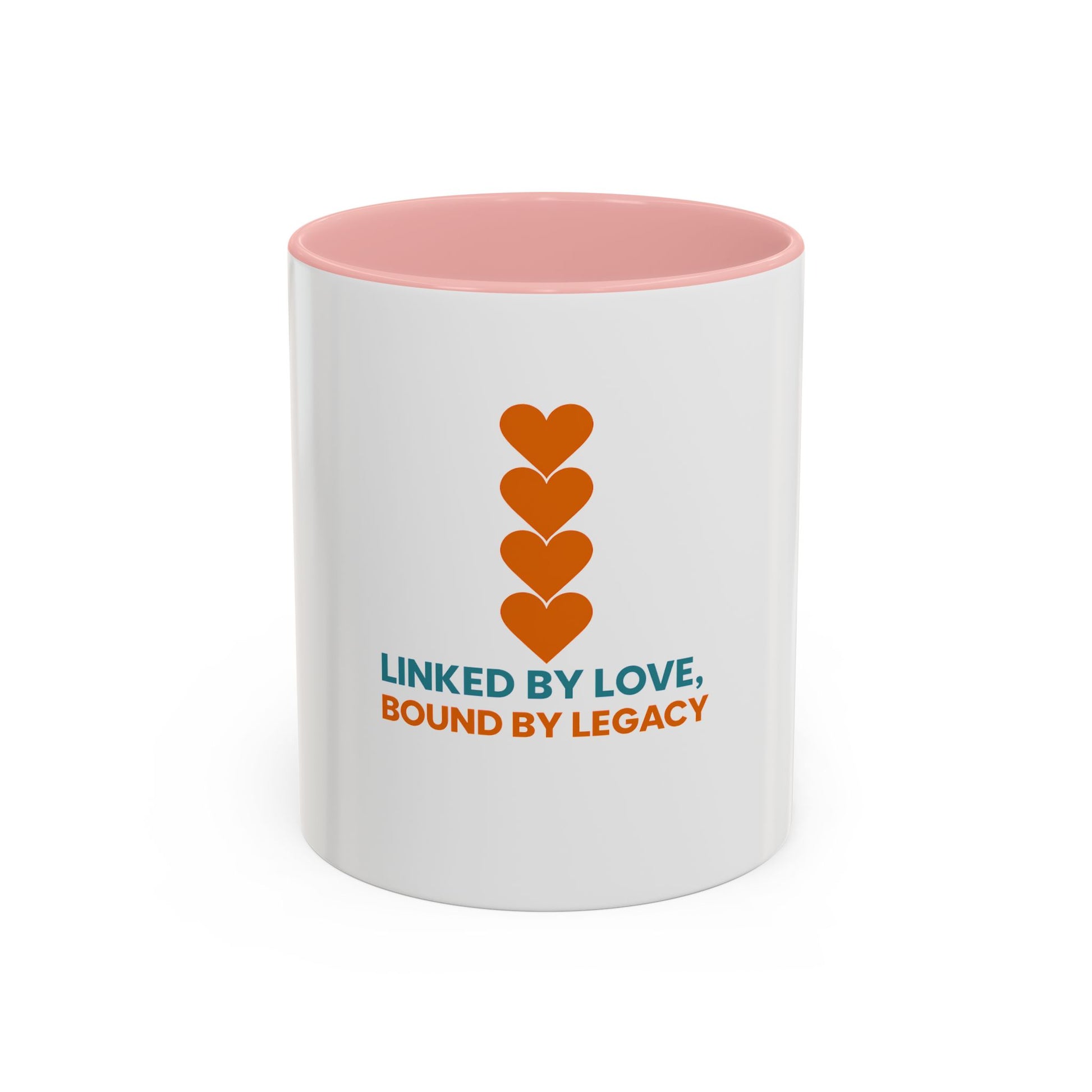 “Day1Family Linked by Love Accent Mug”