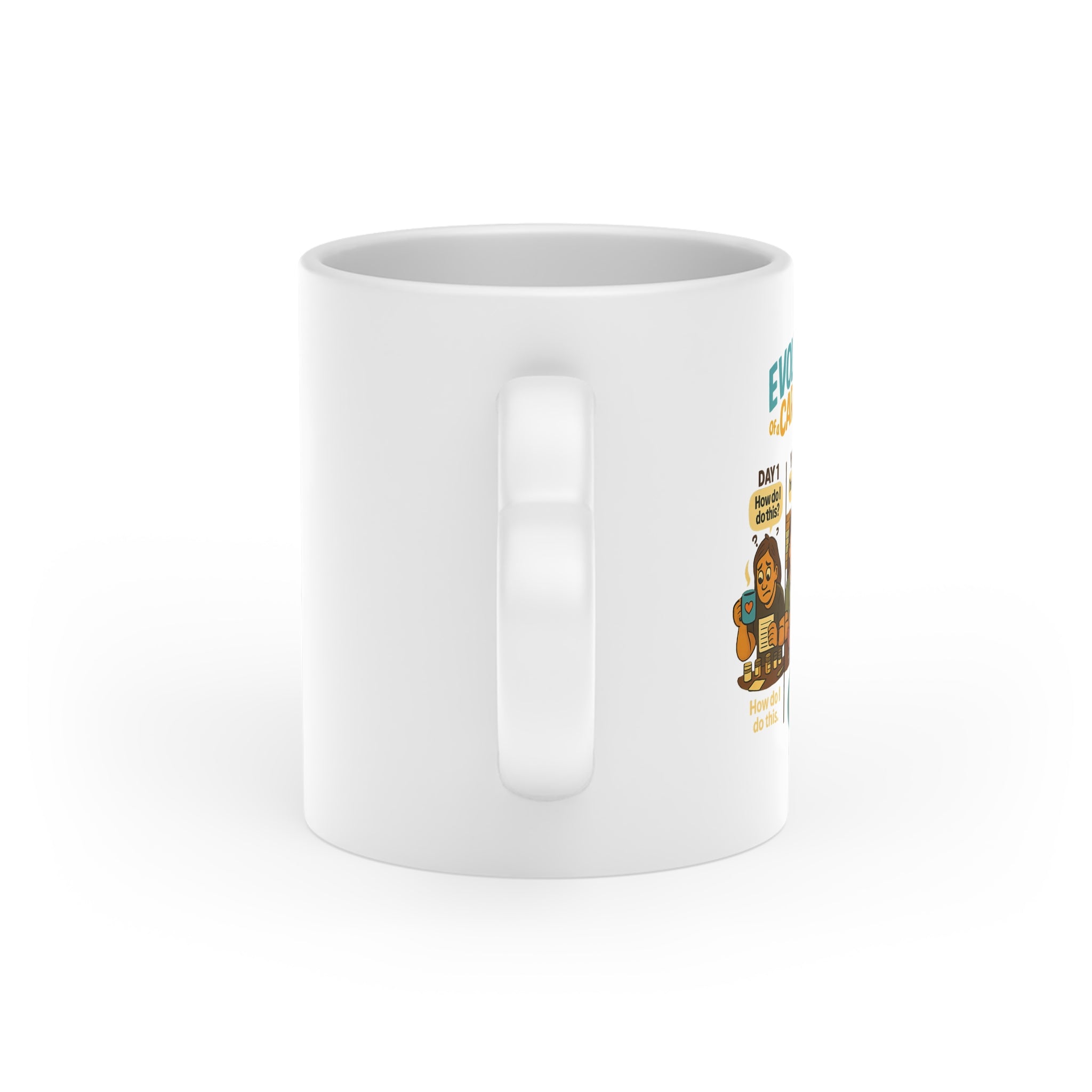 Evolution of a Caregiver Mug | Day1 to Today | Caregiver Journey Gift | Day1Father