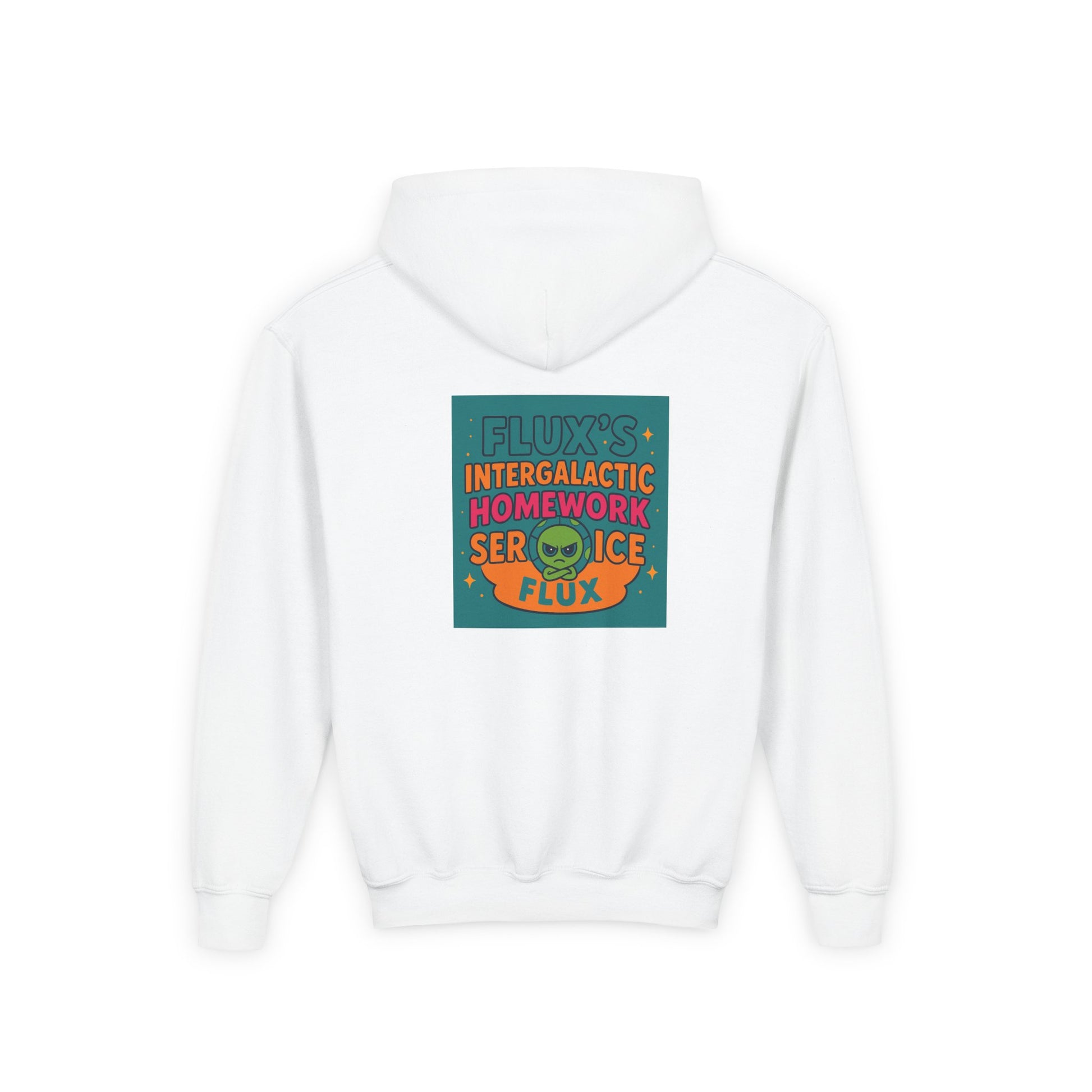 “Flux Alien Hoodie - I Left My Homework on Jupiter”