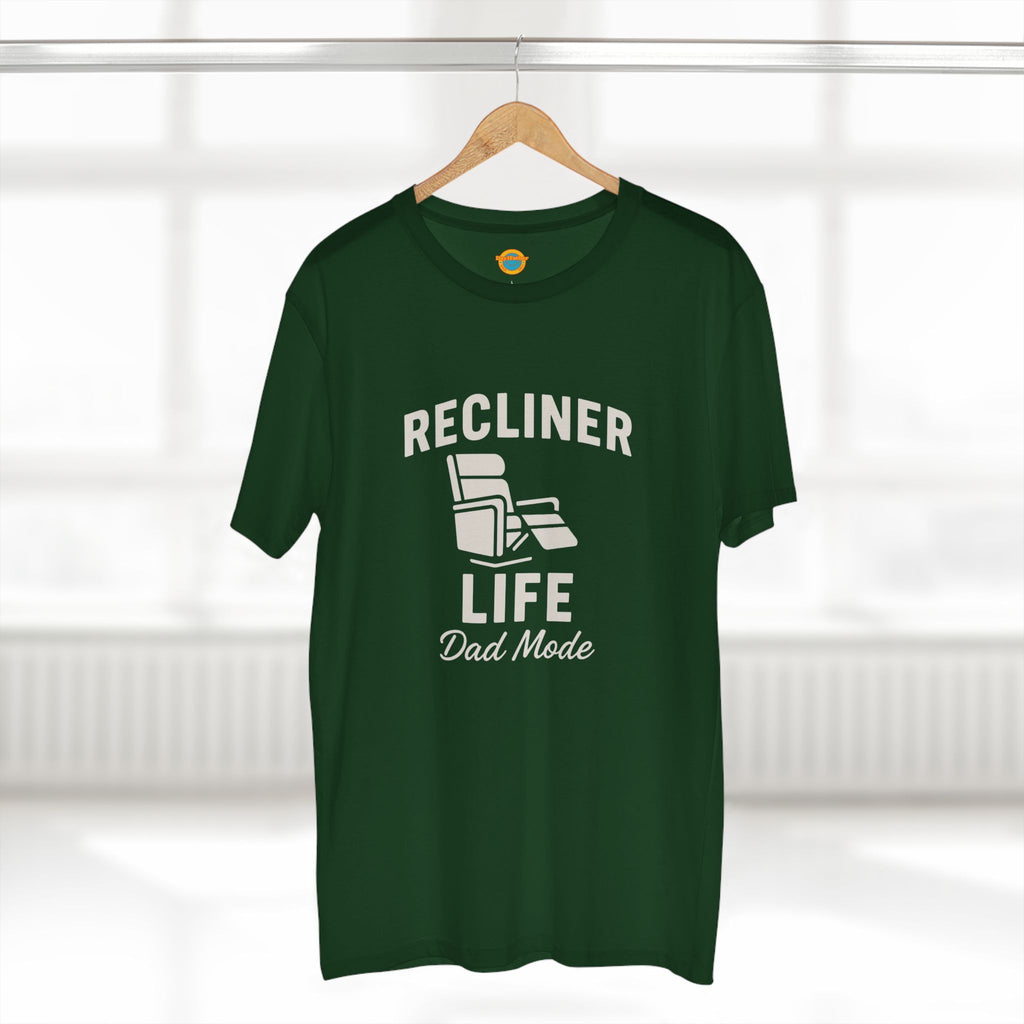 Tee Shirt Dad Mode Recliner Life Adult Staple Tee