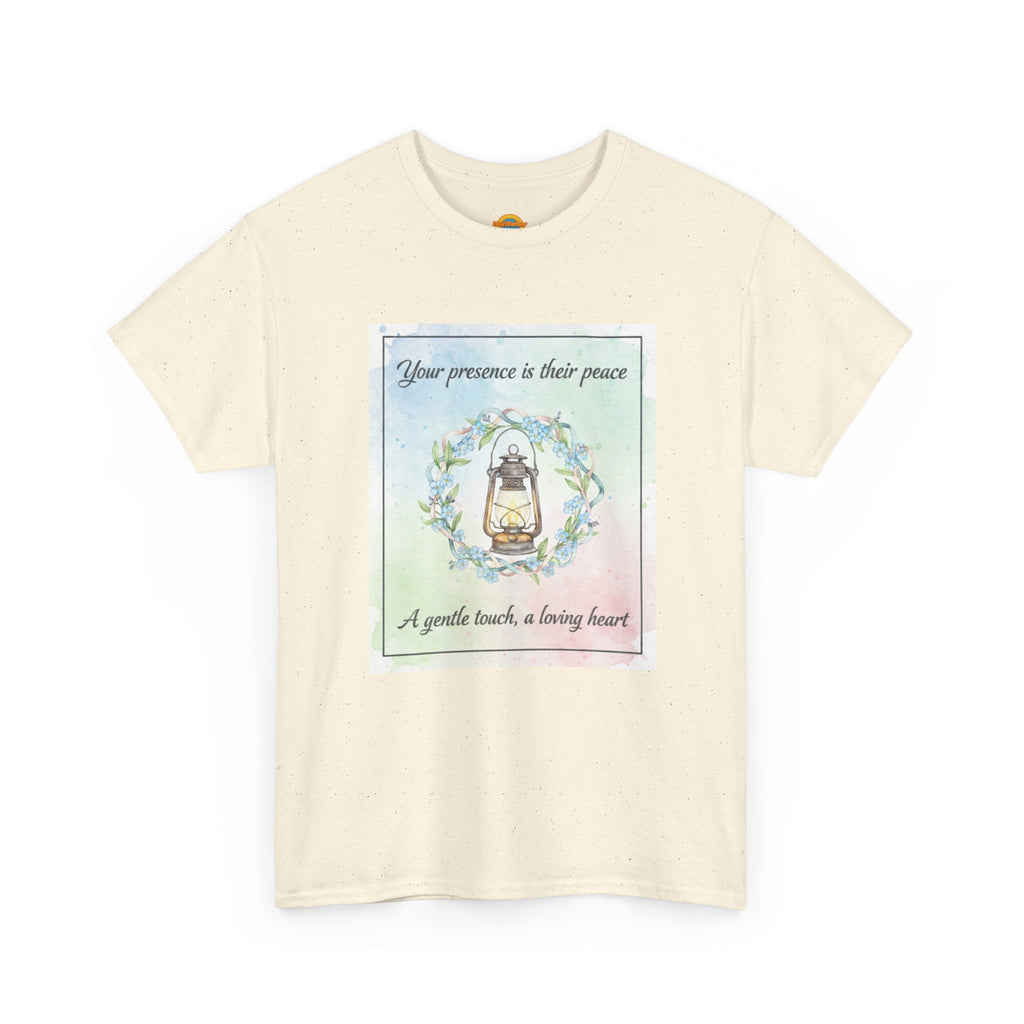 “Caregiver Shirt | Your Presence Is Their Peace”