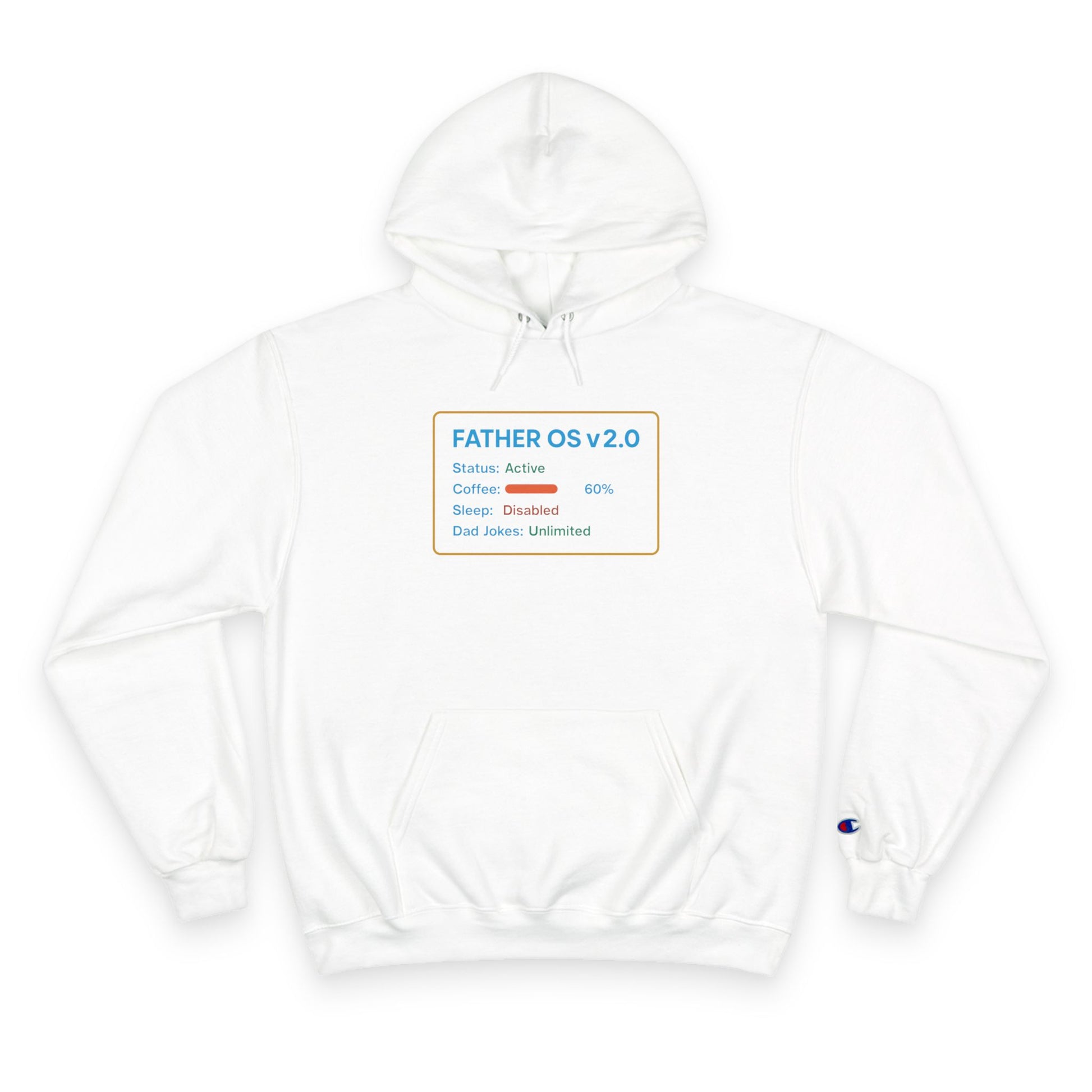 “Day1Father Tech Dad Champion Hoodie”