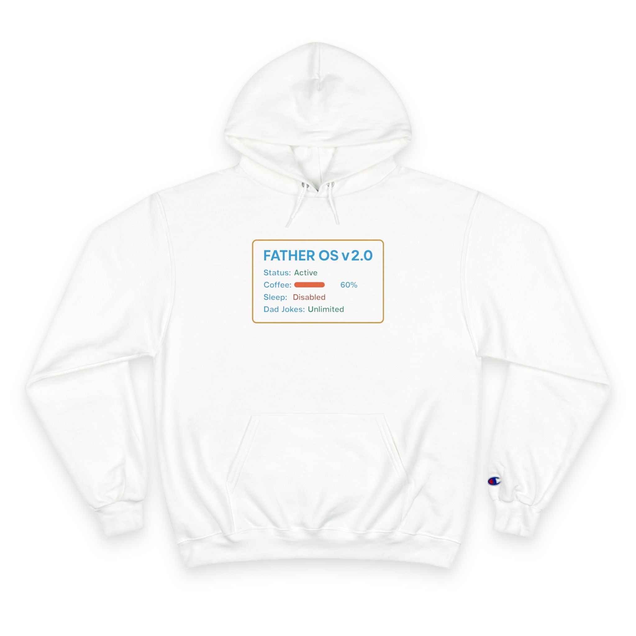 “Day1Father Tech Dad Champion Hoodie”