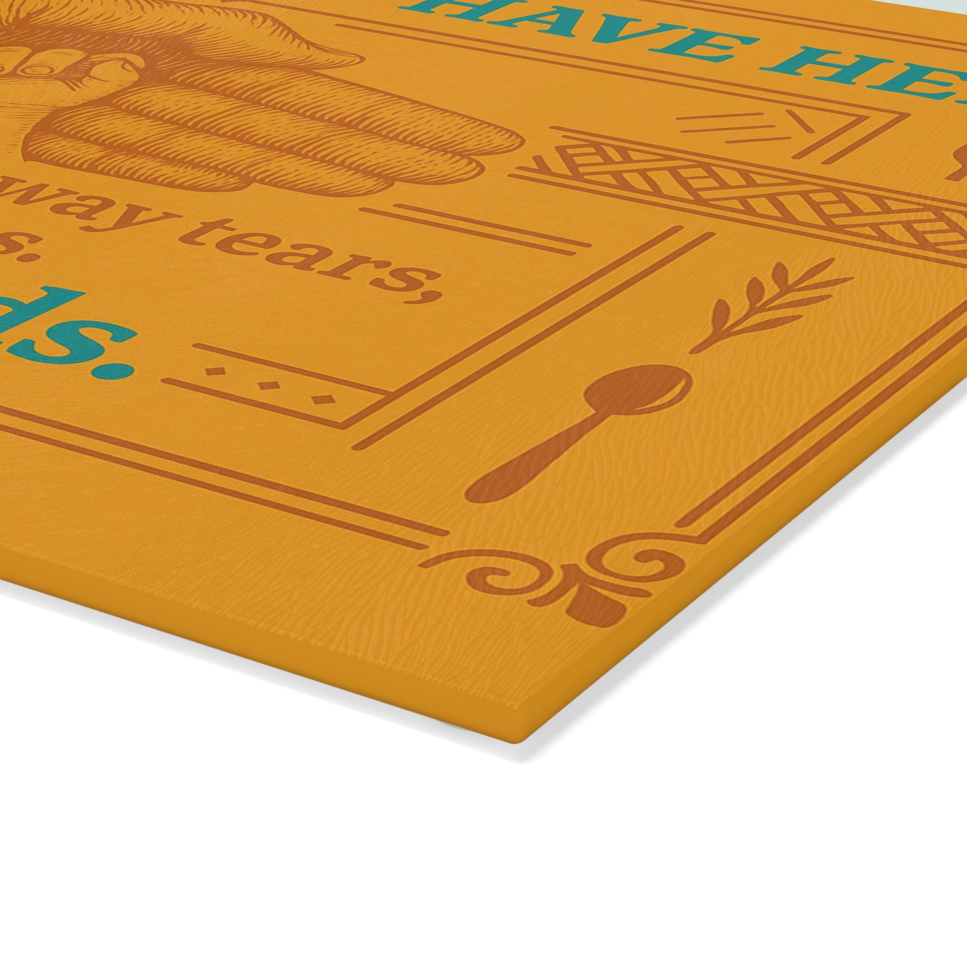 “Legacy Hands Glass Cutting Board - Day1Family