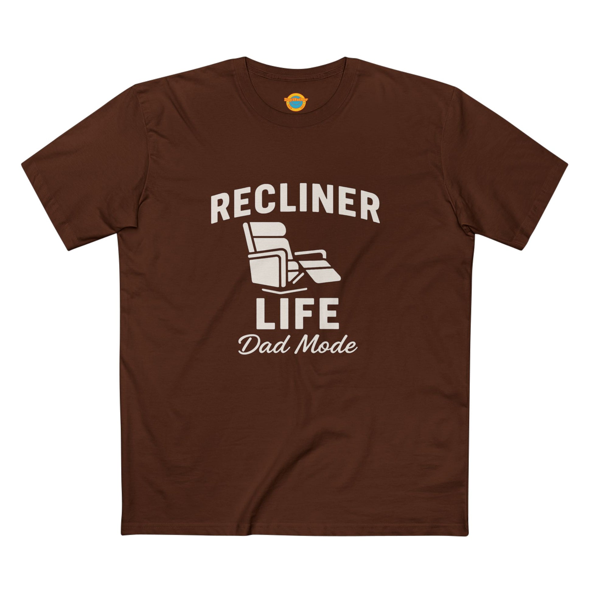 Tee Shirt Dad Mode Recliner Life Adult Staple Tee