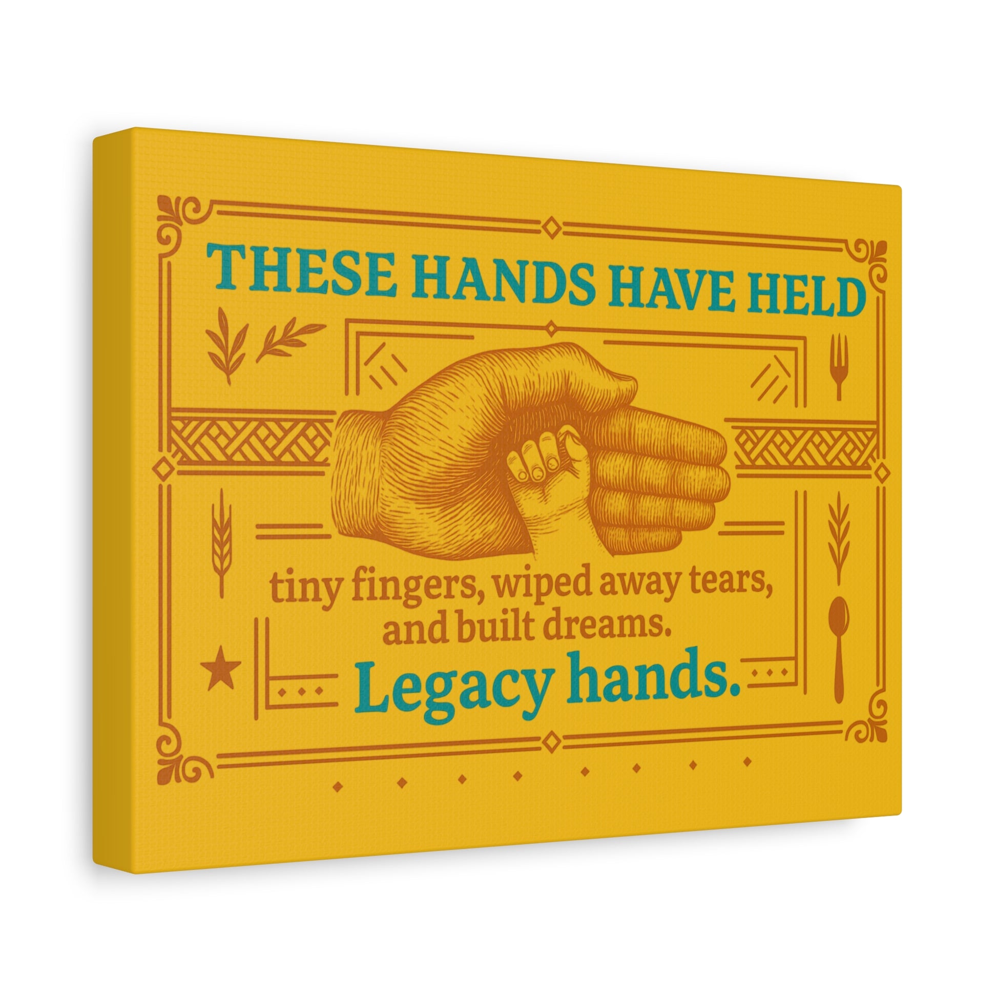 “Legacy Hands Canvas Print - Day1Family Home Decor”