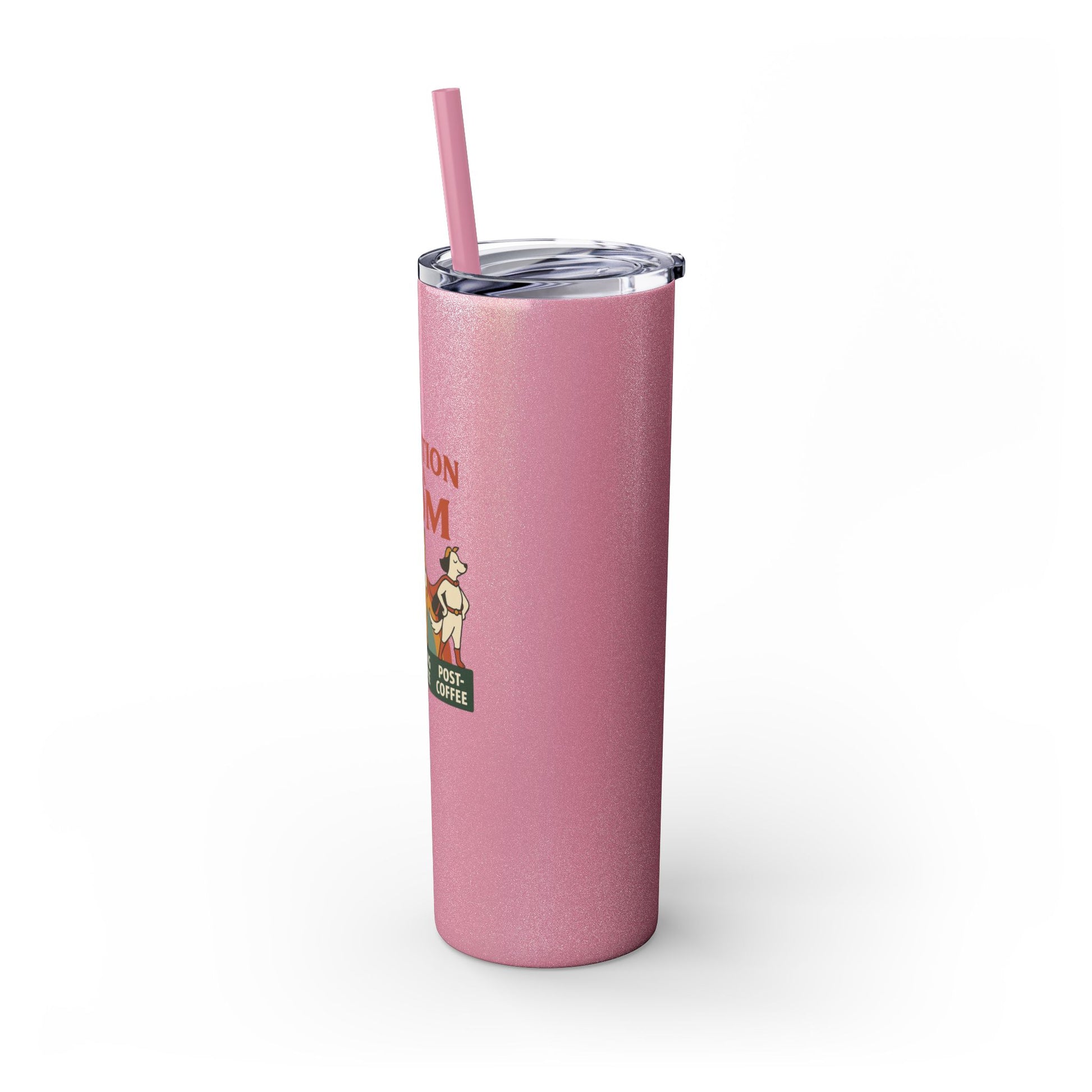 “Evolution of a Mom Glitter Tumbler - Funny Mom Life Skinny Tumbler 20oz”