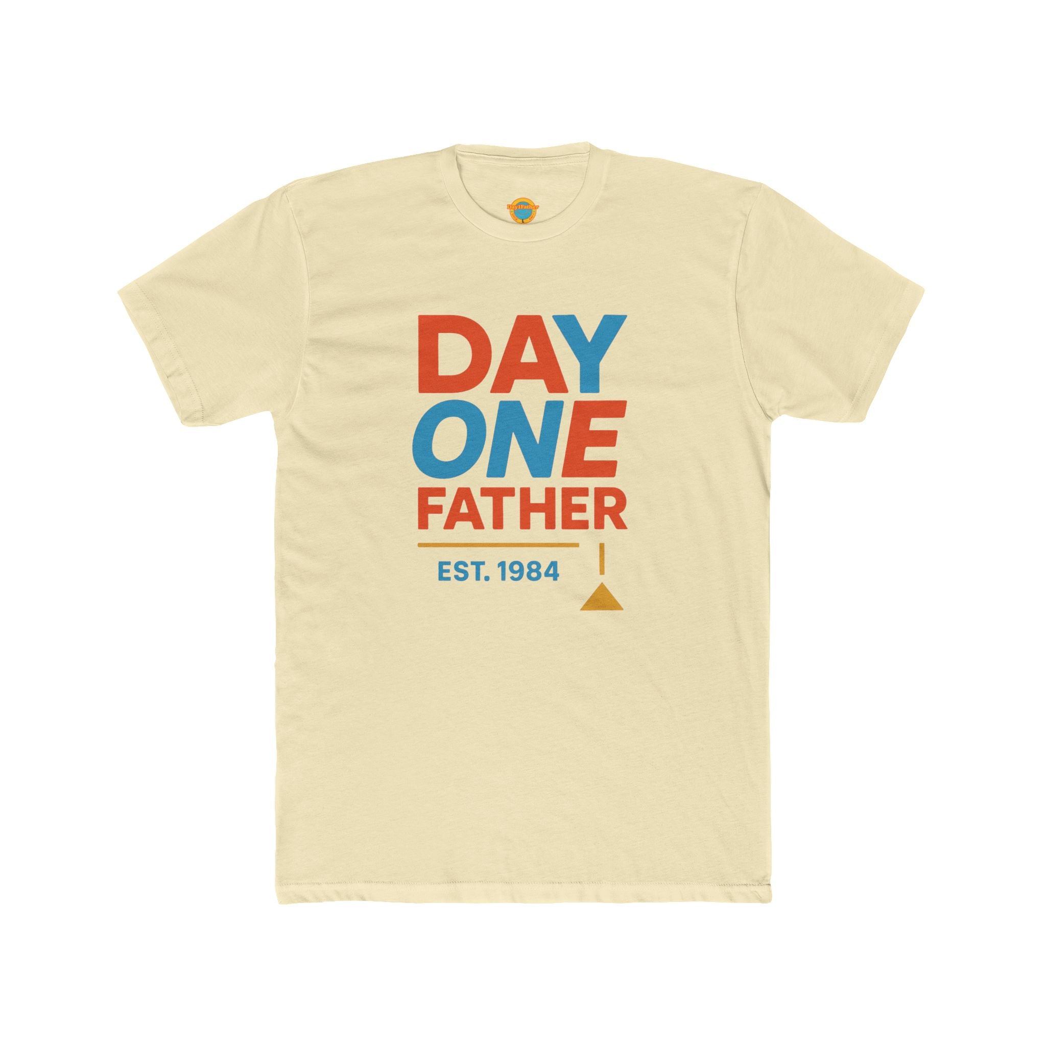 Cotton Tee - Day One Father Branded Shirt