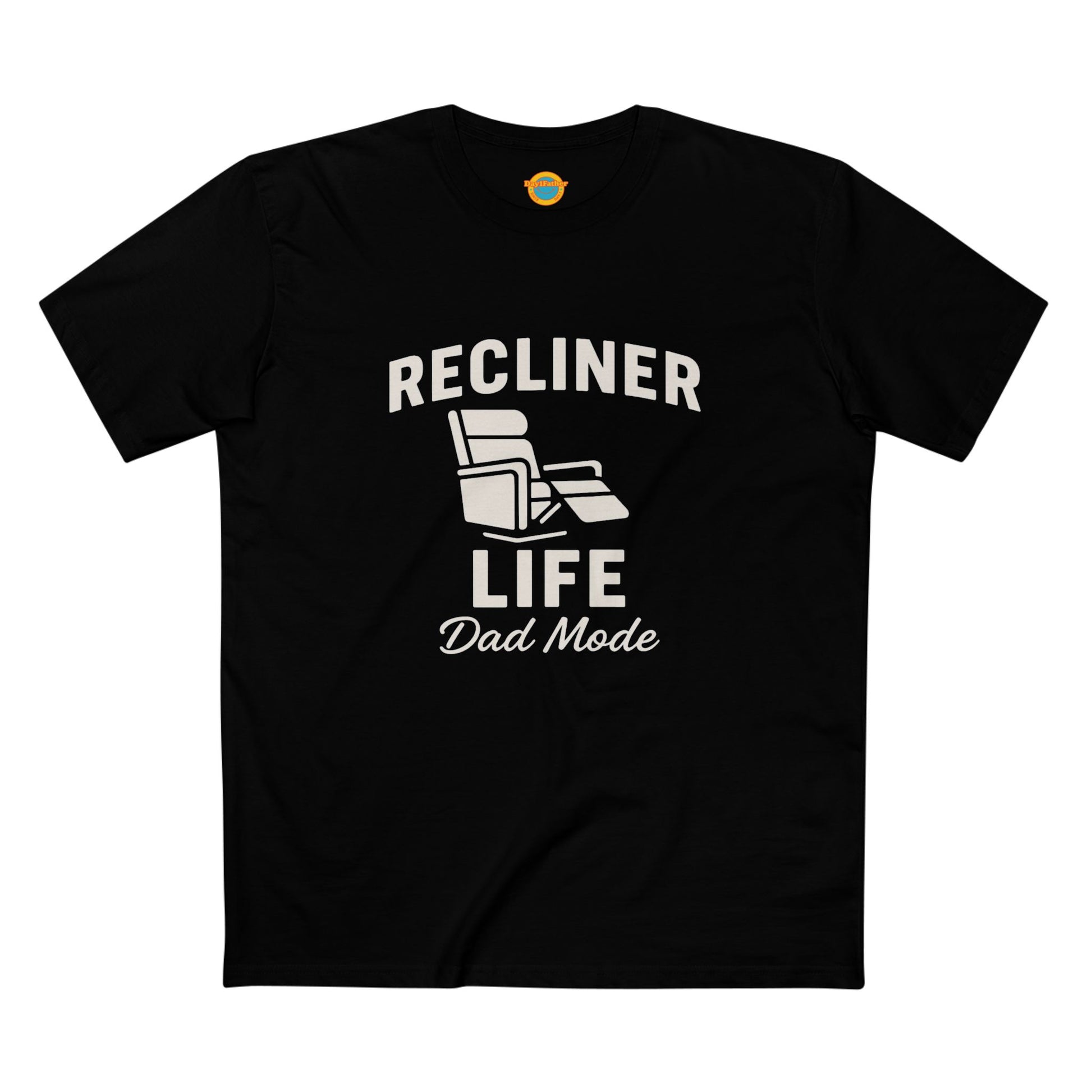 Tee Shirt Dad Mode Recliner Life Adult Staple Tee