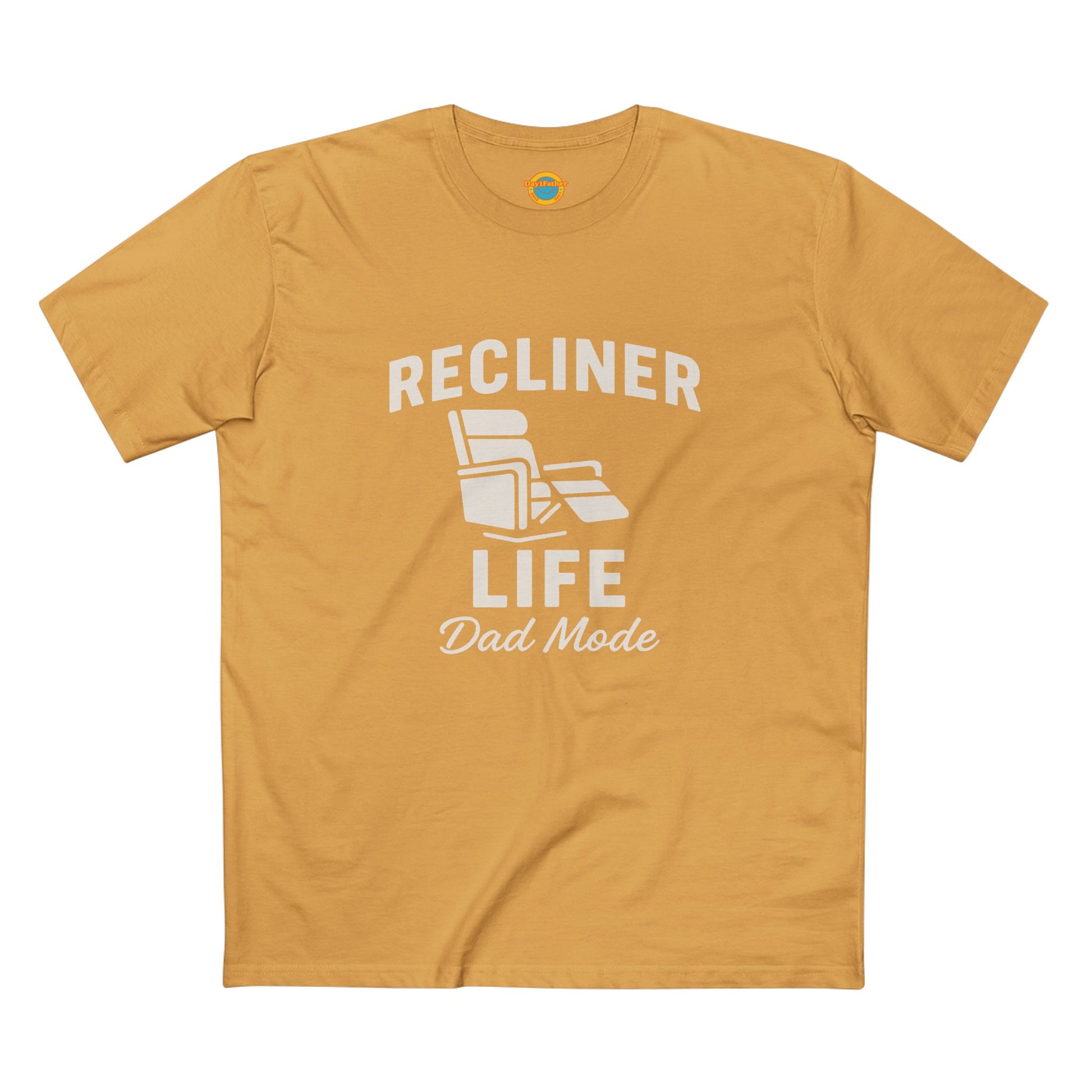 Tee Shirt Dad Mode Recliner Life Adult Staple Tee