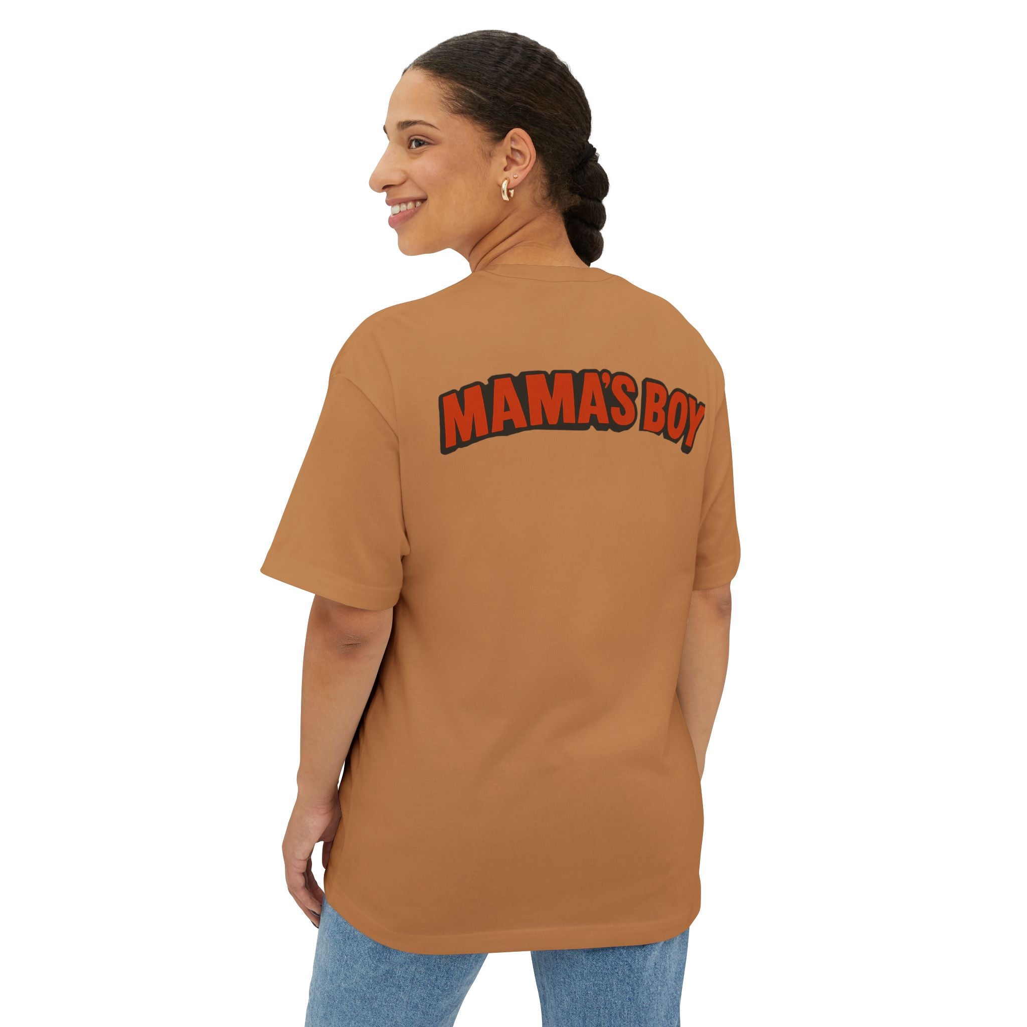 Oversized Tee Mama's Boy Club Unisex Shirt