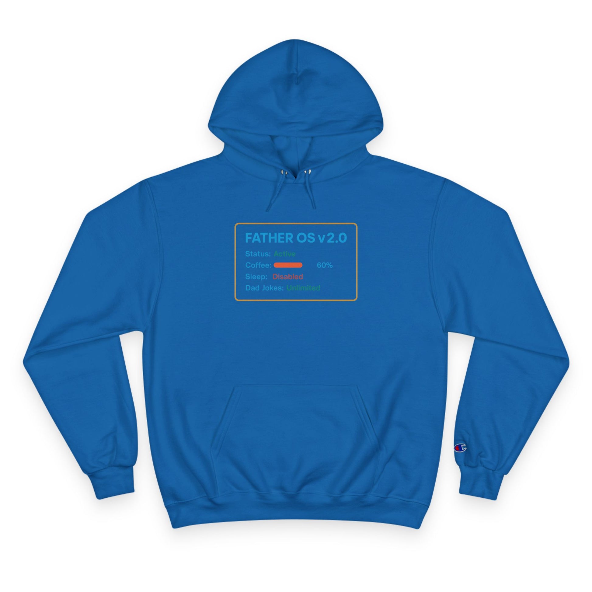 “Day1Father Tech Dad Champion Hoodie”