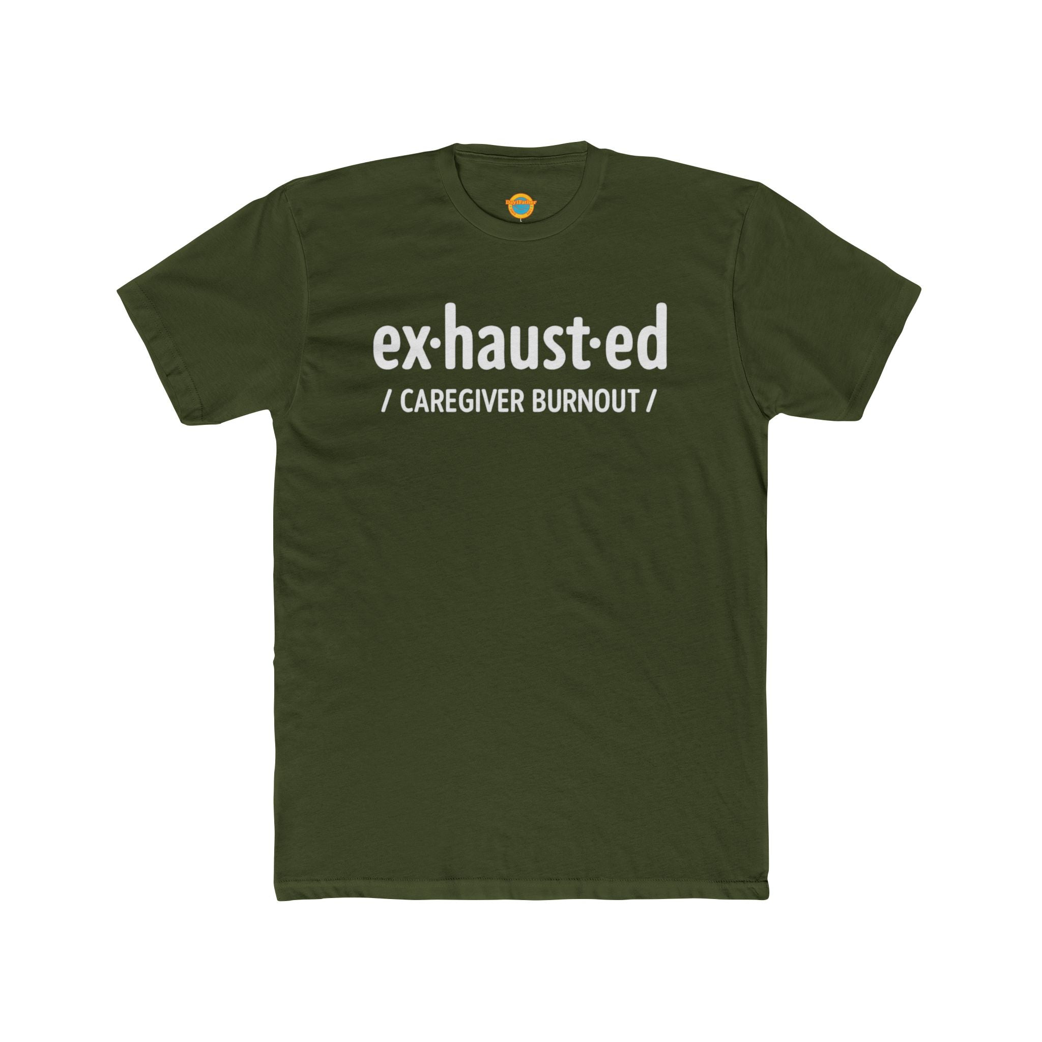 EXHAUSTED & ENOUGH Tee – For the Caregivers Who Want to Quit