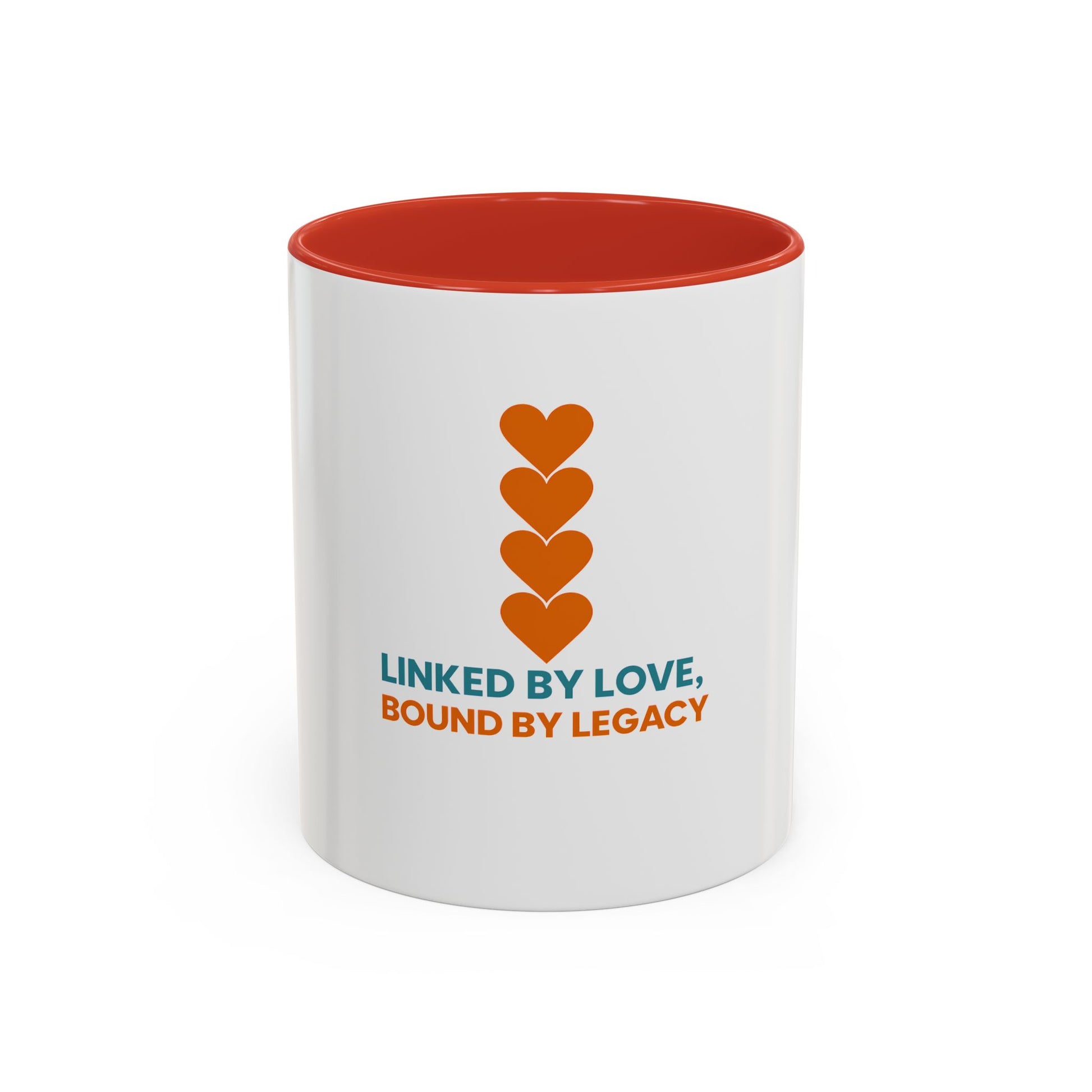 “Day1Family Linked by Love Accent Mug”