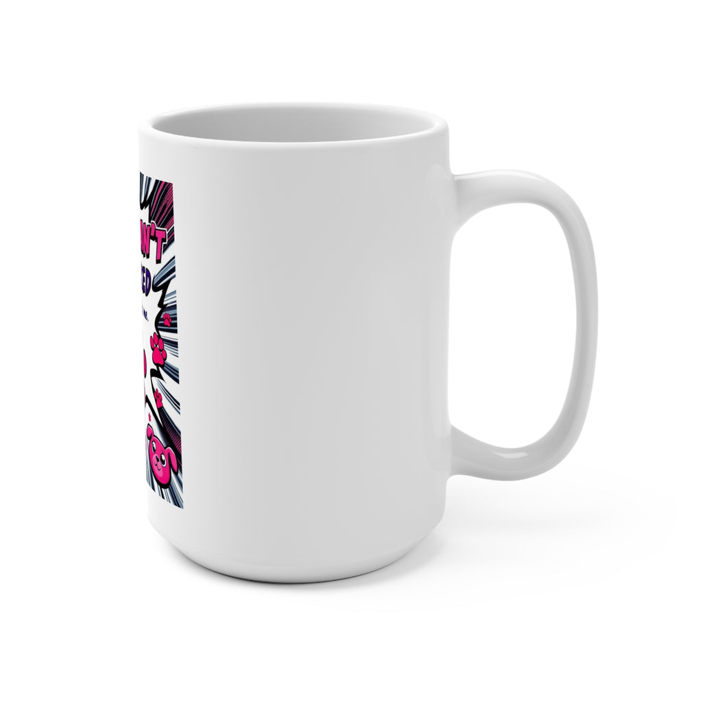 Day1father Furry Bestie Mug | Pet Lover Gift | Caregiver & Pet Parent | 15oz Ceramic
