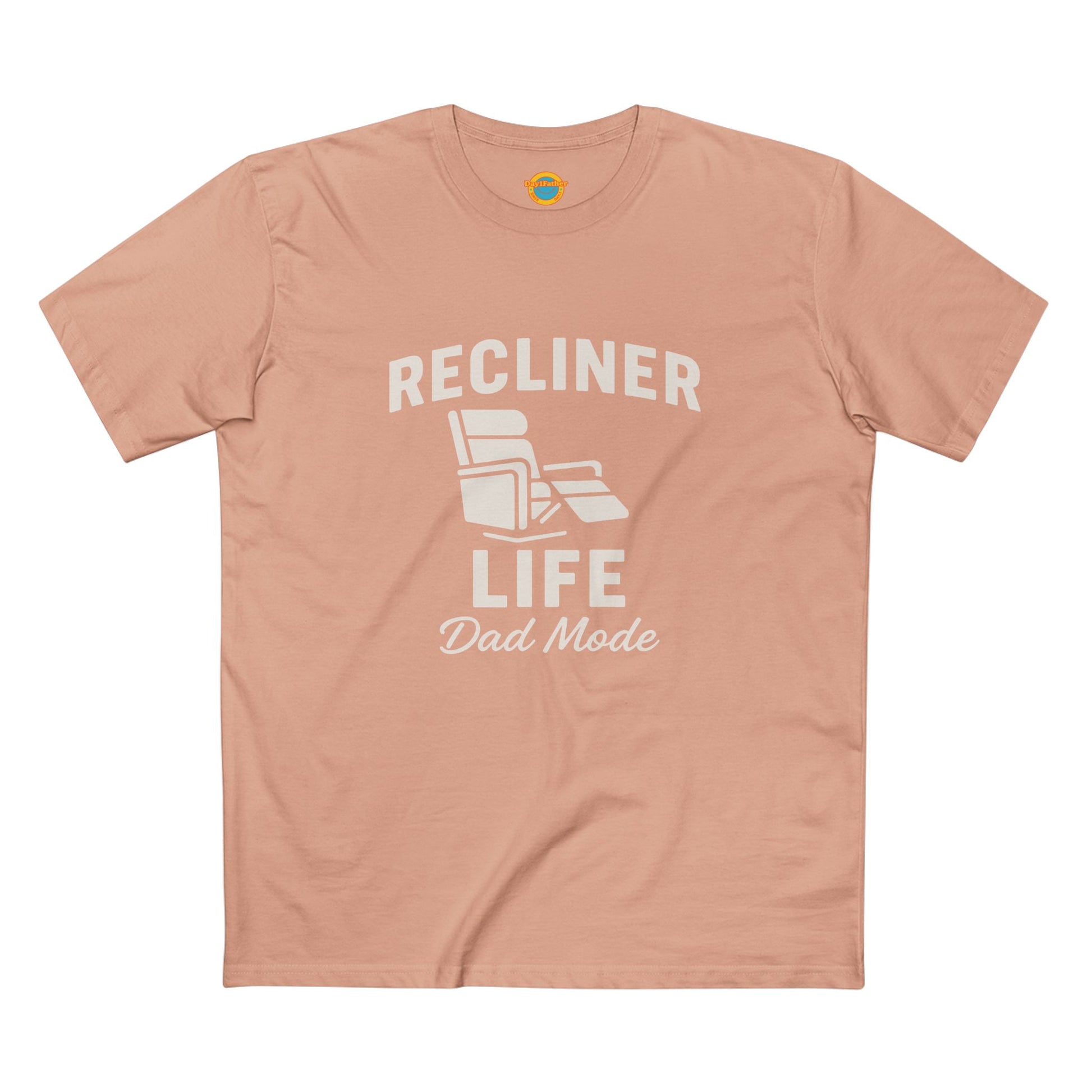 Tee Shirt Dad Mode Recliner Life Adult Staple Tee