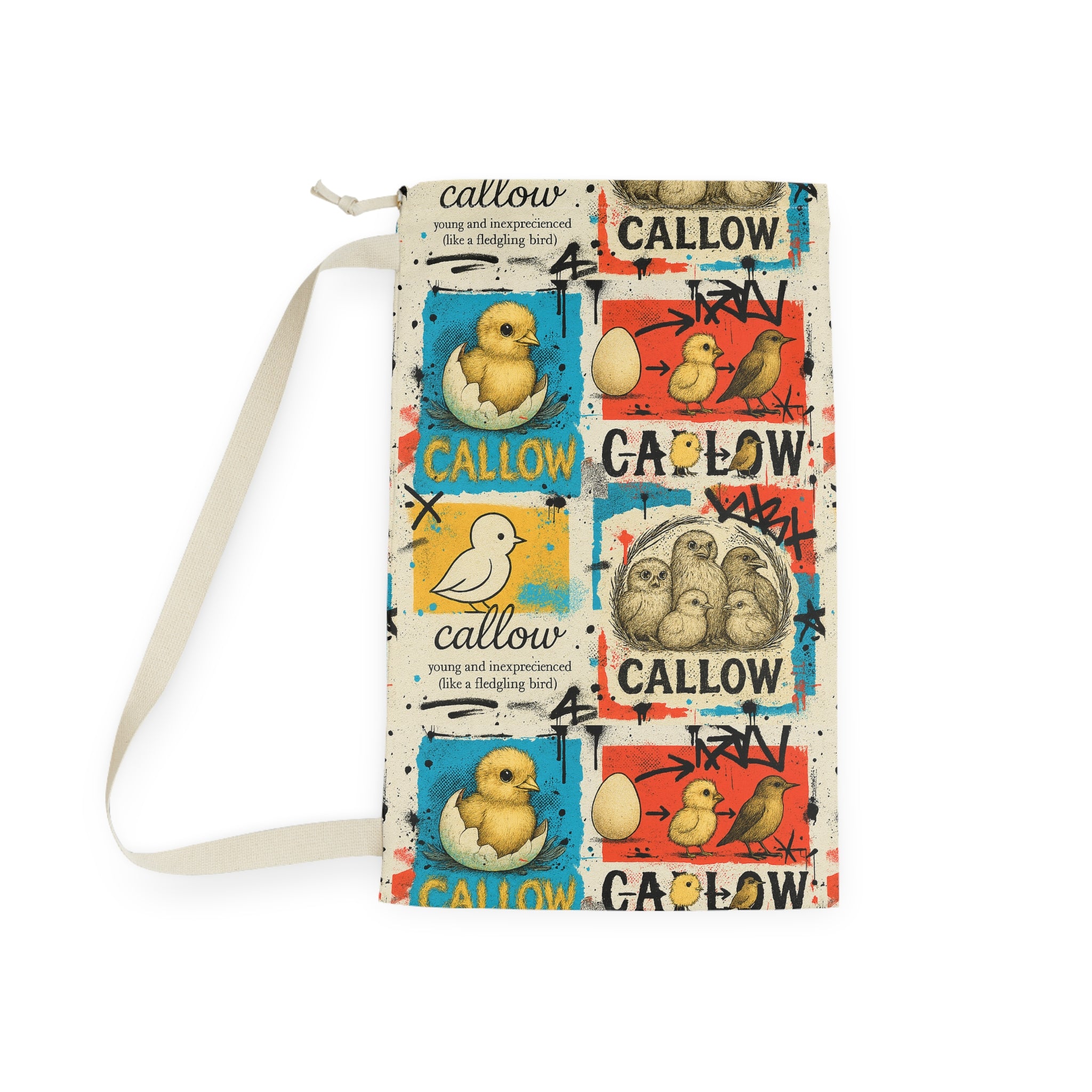 Charming Chicken-Themed Laundry Bag, Cute Storage for Home, Easter Gift, Kids’ Room Decor, Fun Custom Bag