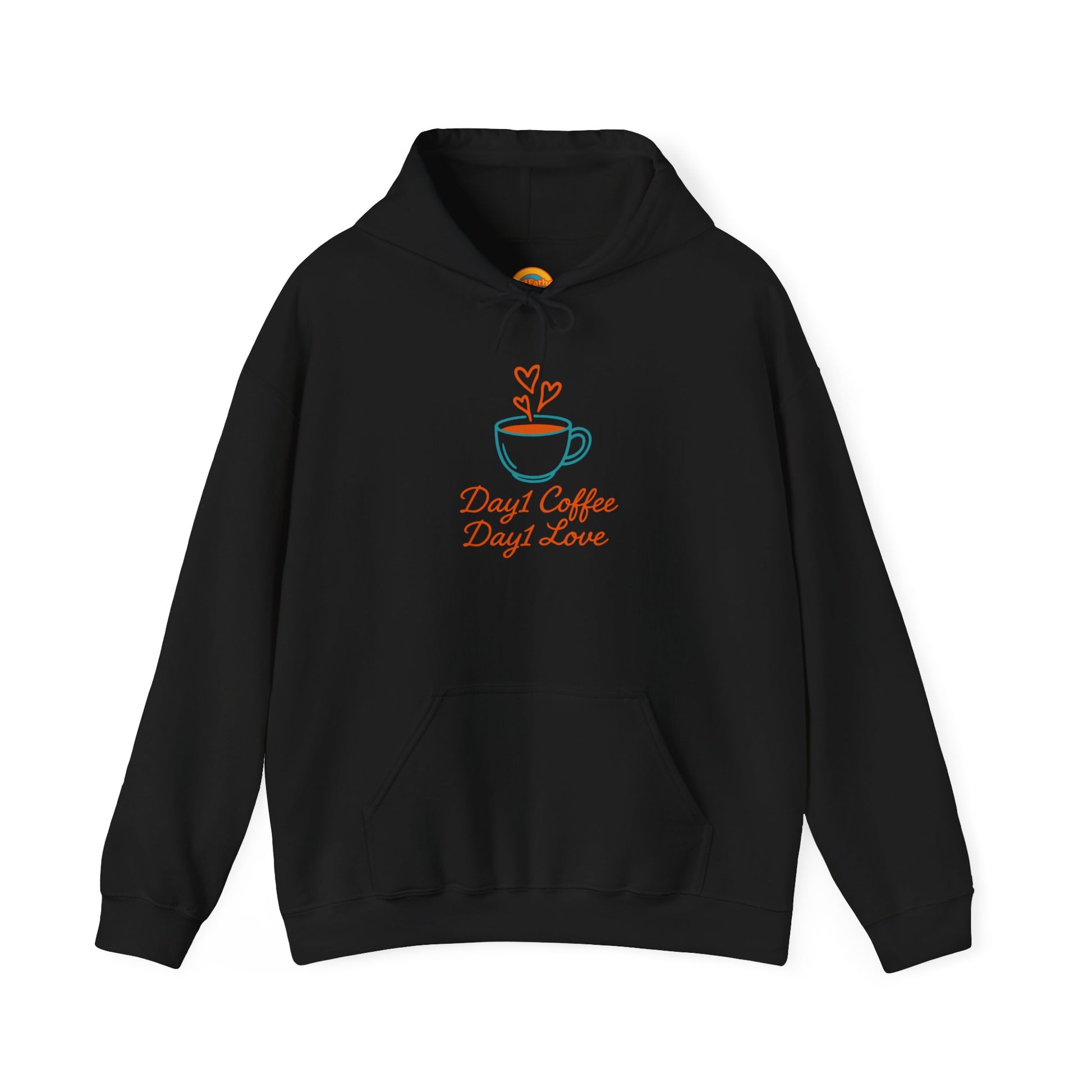 “Day1 Coffee Love Hoodie - Cozy Sweatshirt”