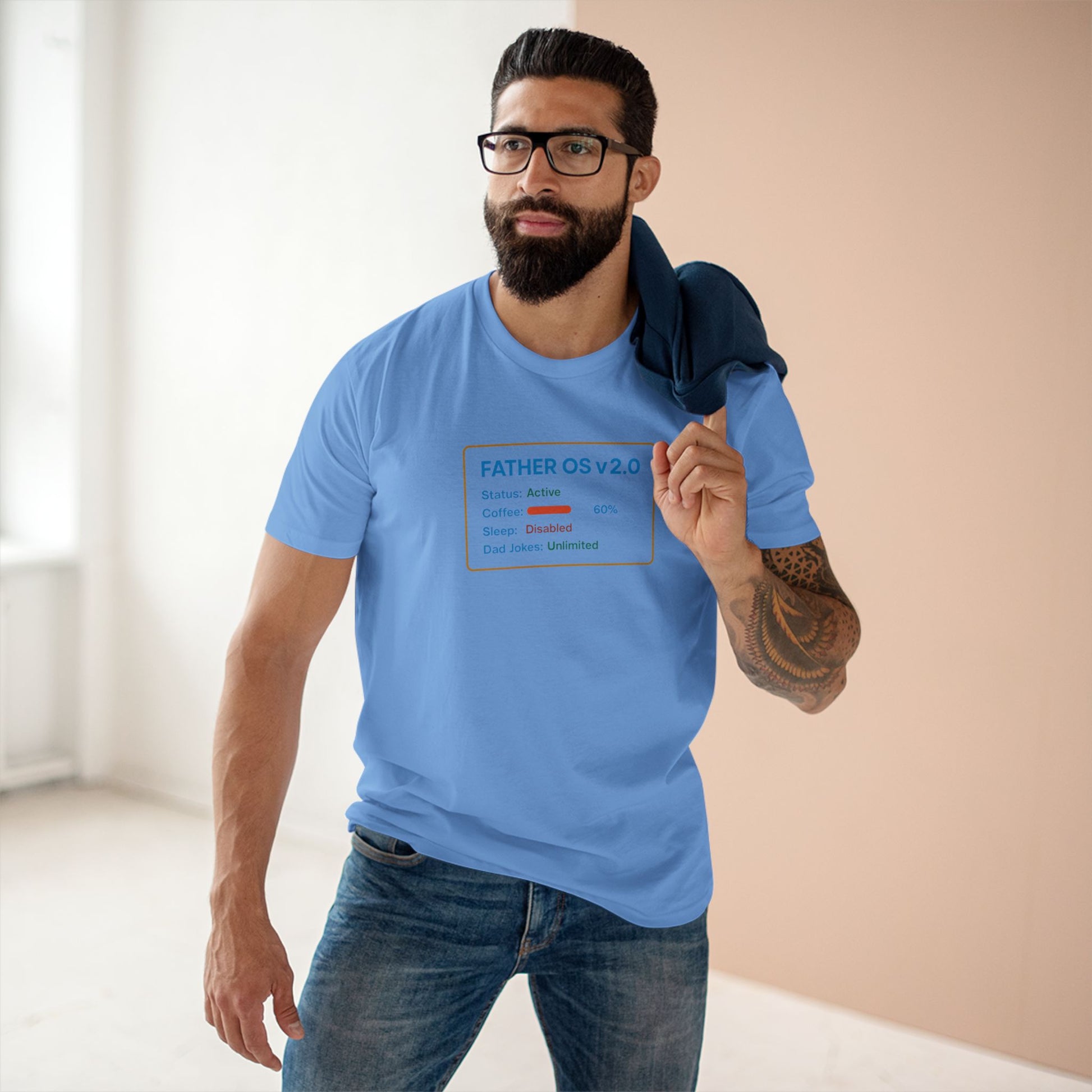 “Day1Father OS v2.0 Tee”